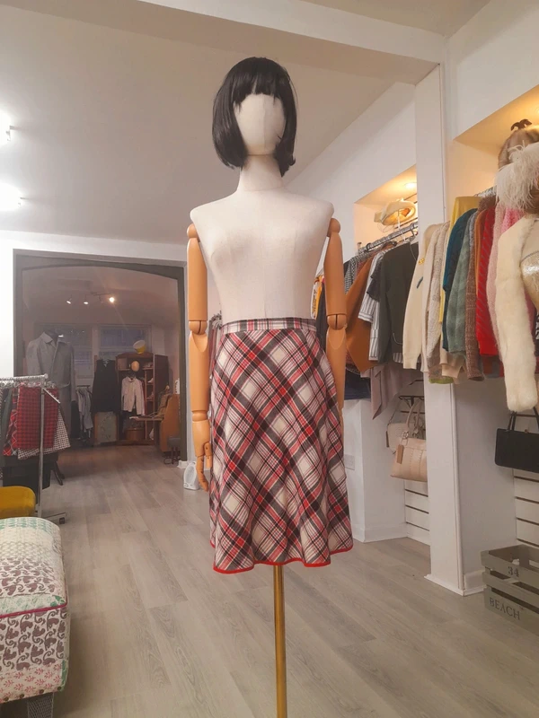 Vintage Hammer wool mini skirt, Size S