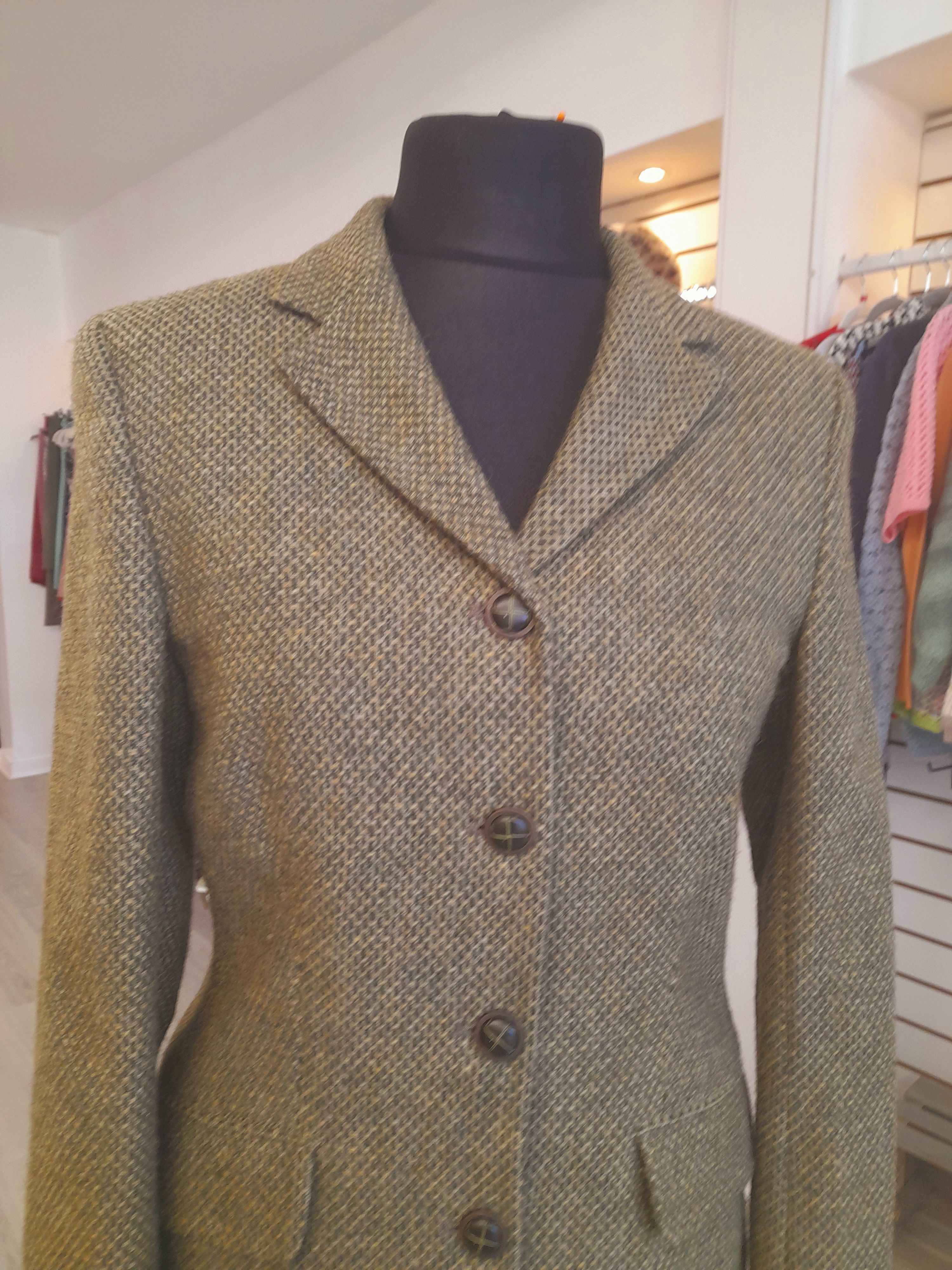 Vintage made by John Hanly, Wool Blazer Jacket, Size M 