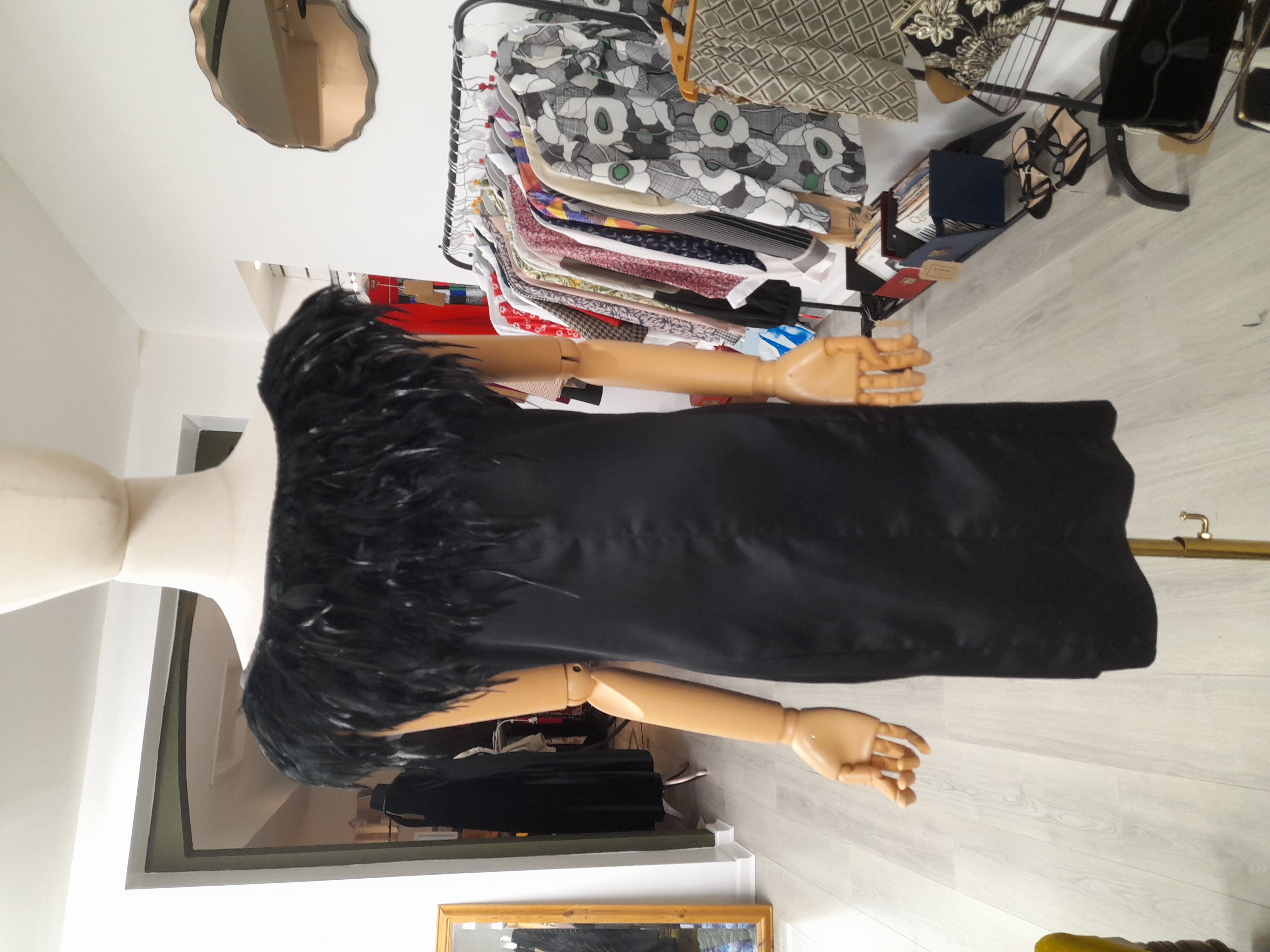 Next Signature Mini Black Dress, Size 18 