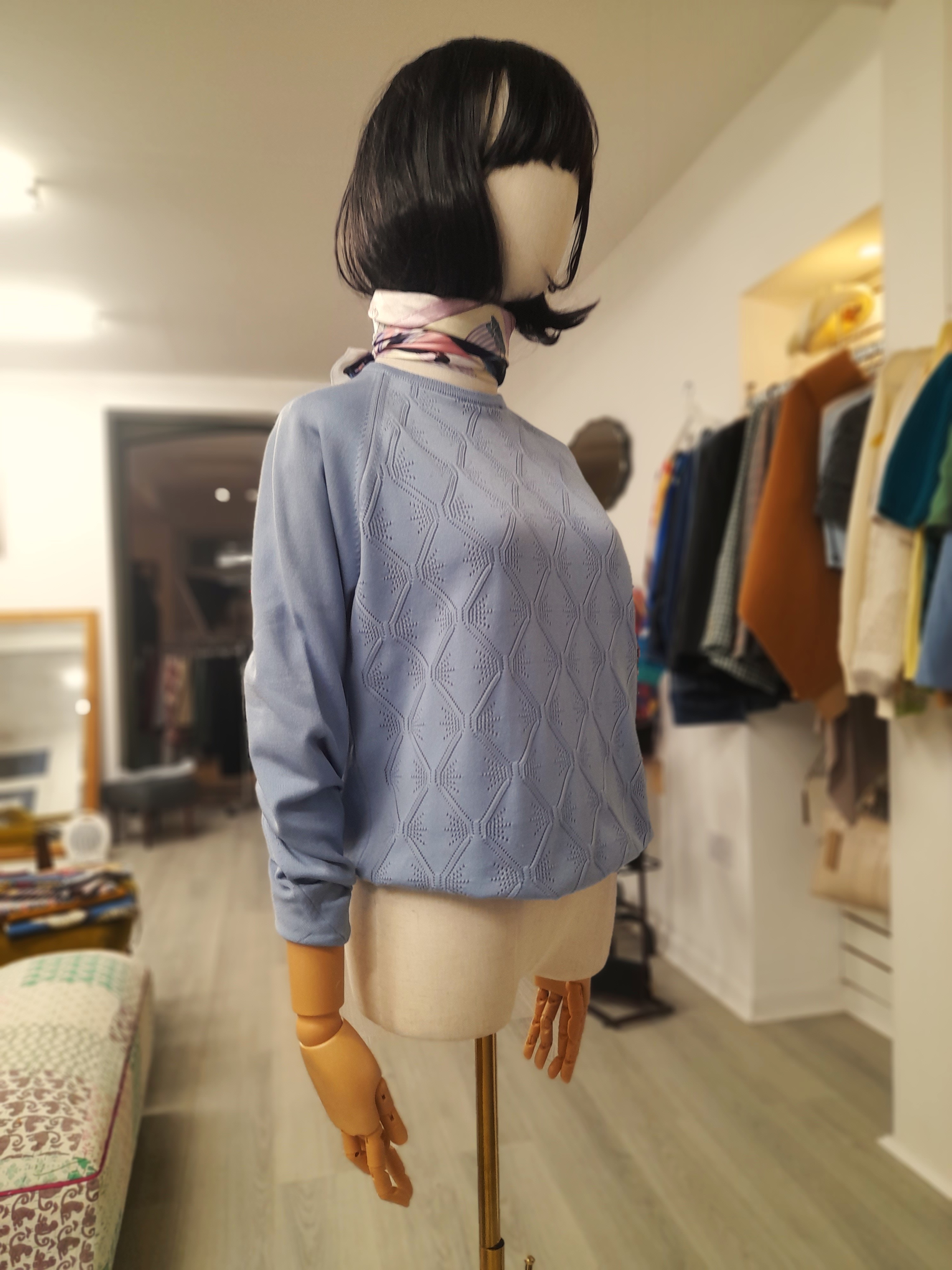 Vintage 60s, 70s Keynote Crew Neck Jumper, Size S