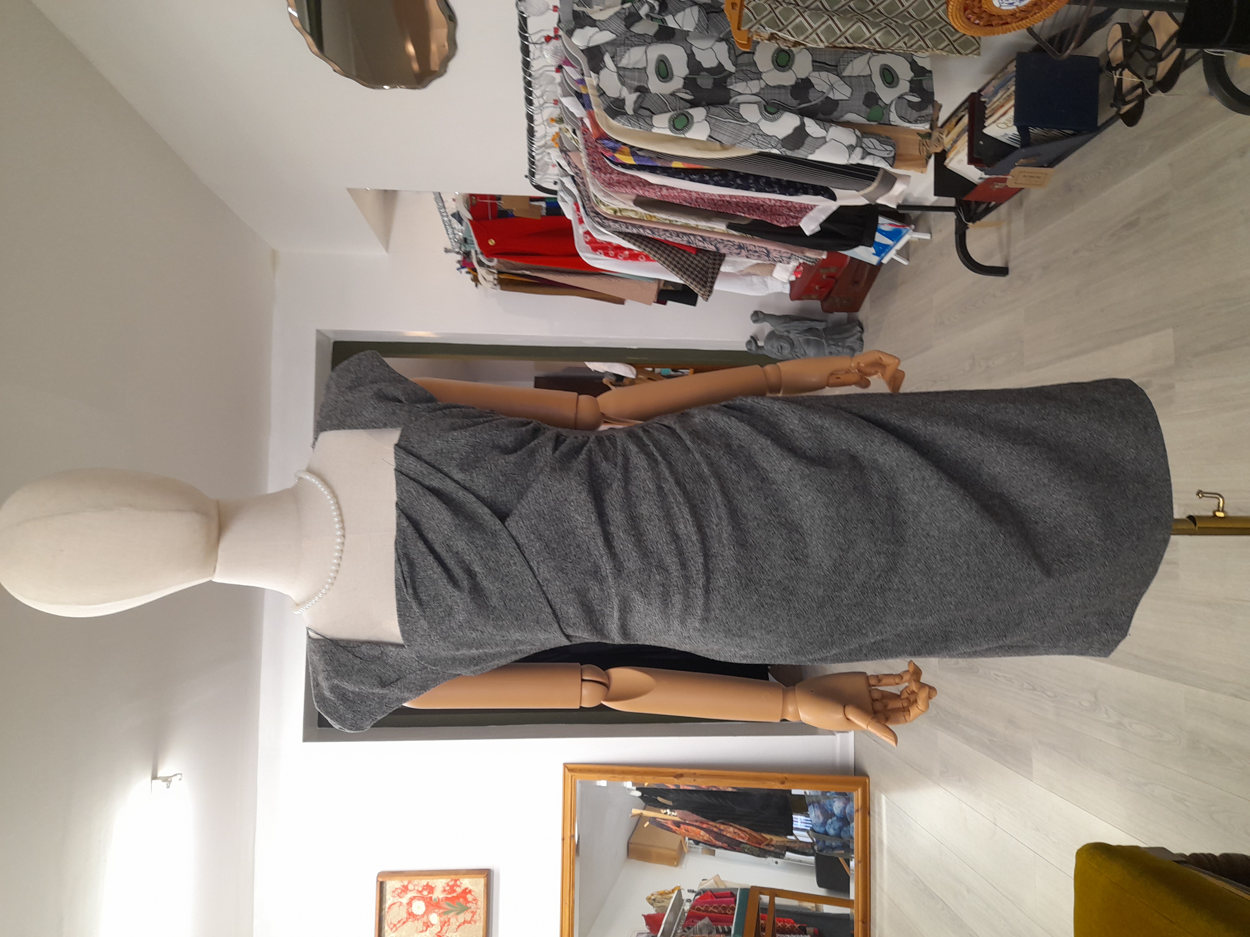 L. K Bennett Knee Length Wool Dress, Size 12