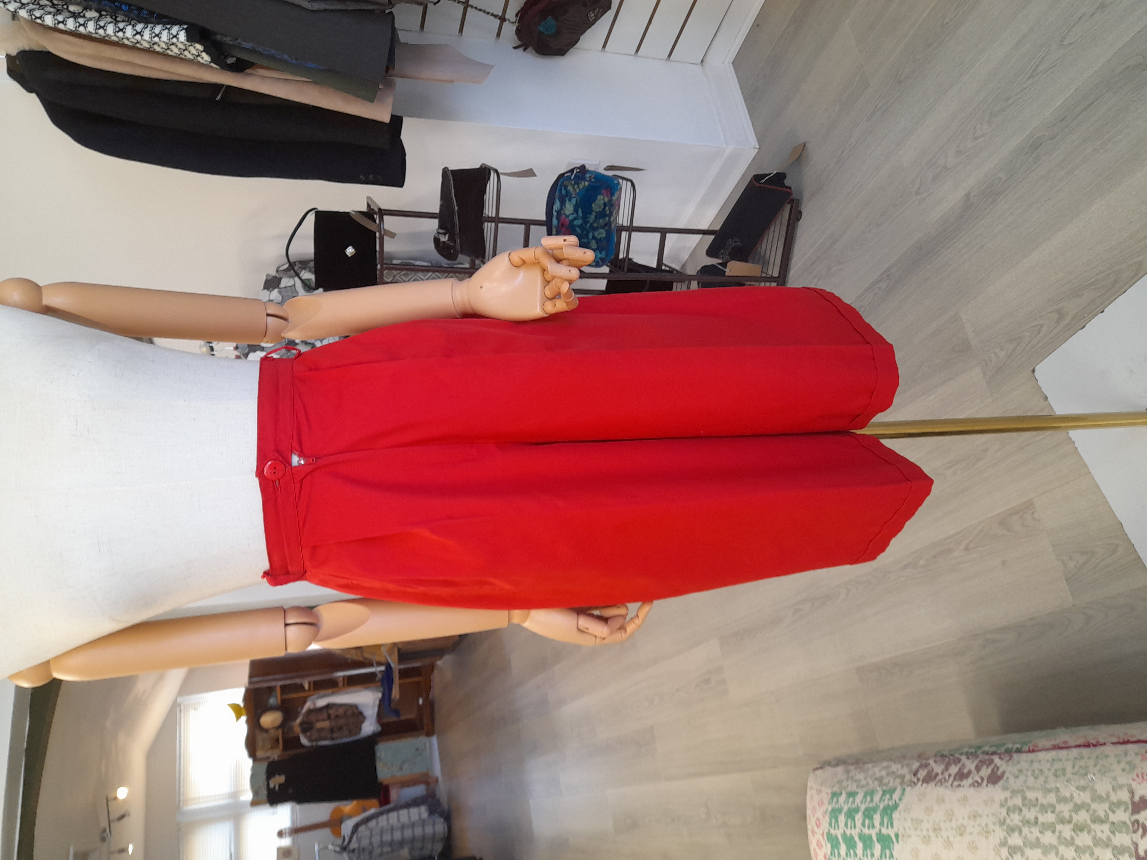 Vintage Bardehle Bermuda Red Shorts, Size XS