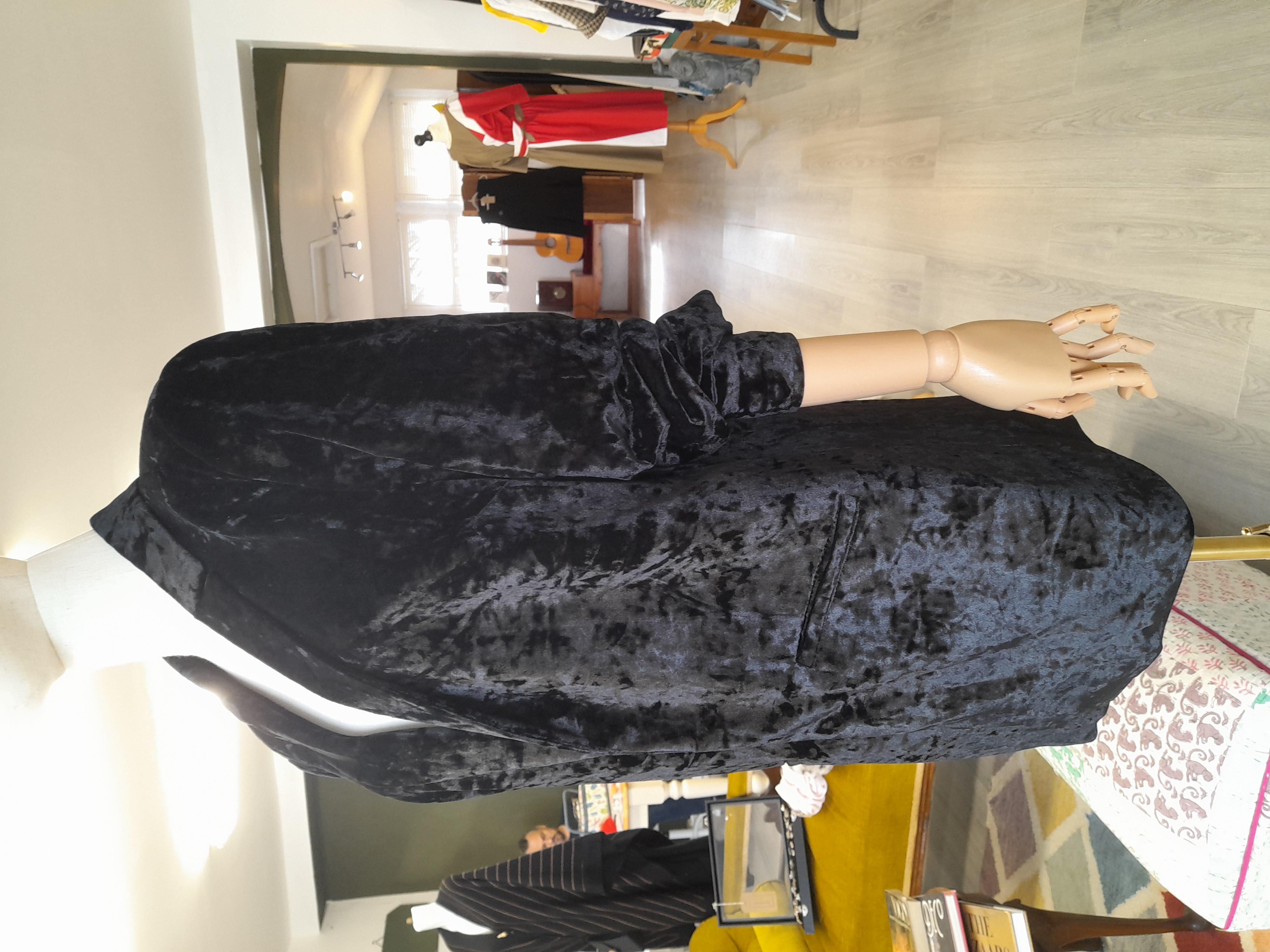 Nutmeg Size 14 Velvet Blazer Jacket 