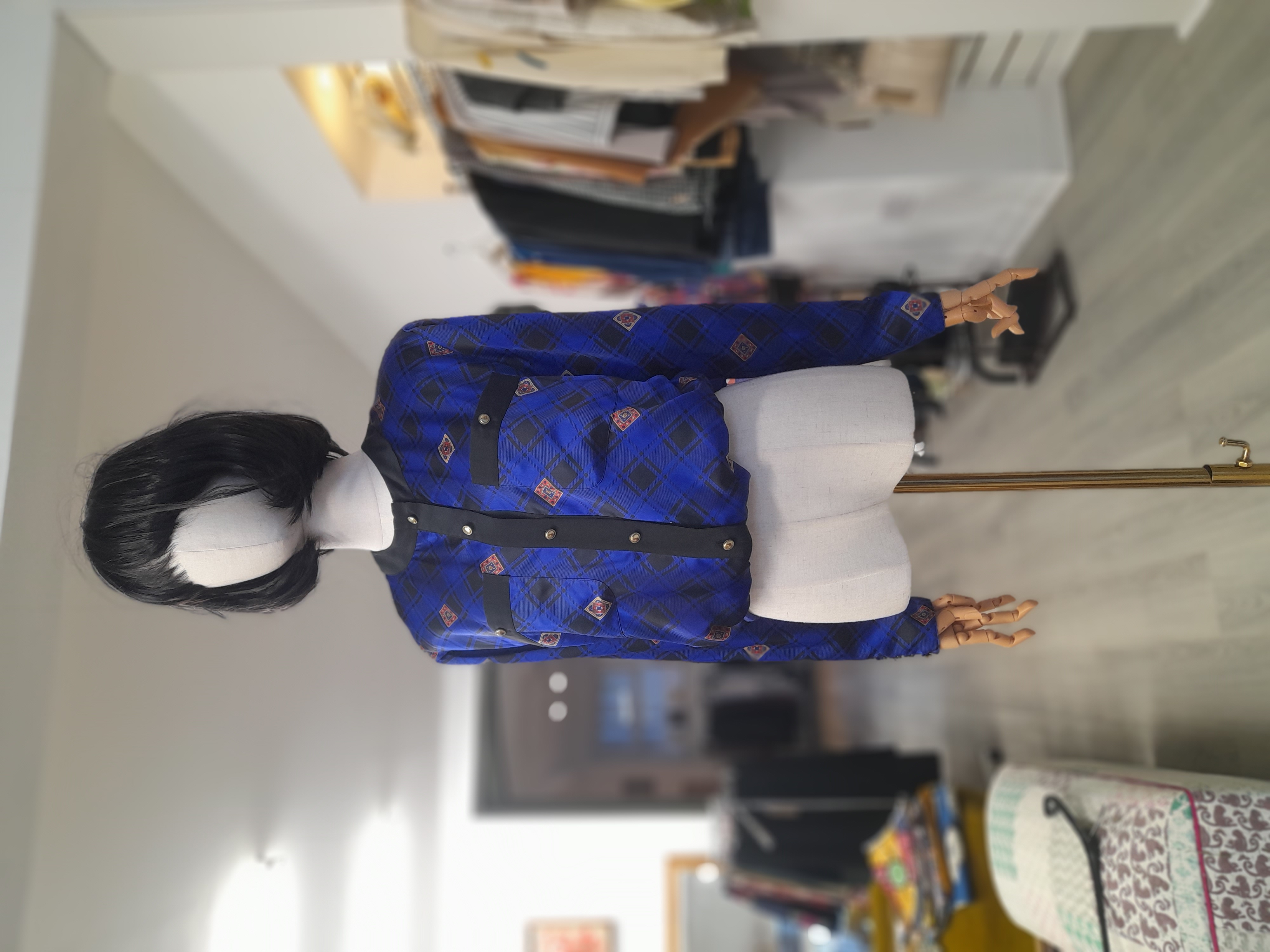 Vintage 90s Sandy Baldanza Blouse, size 8