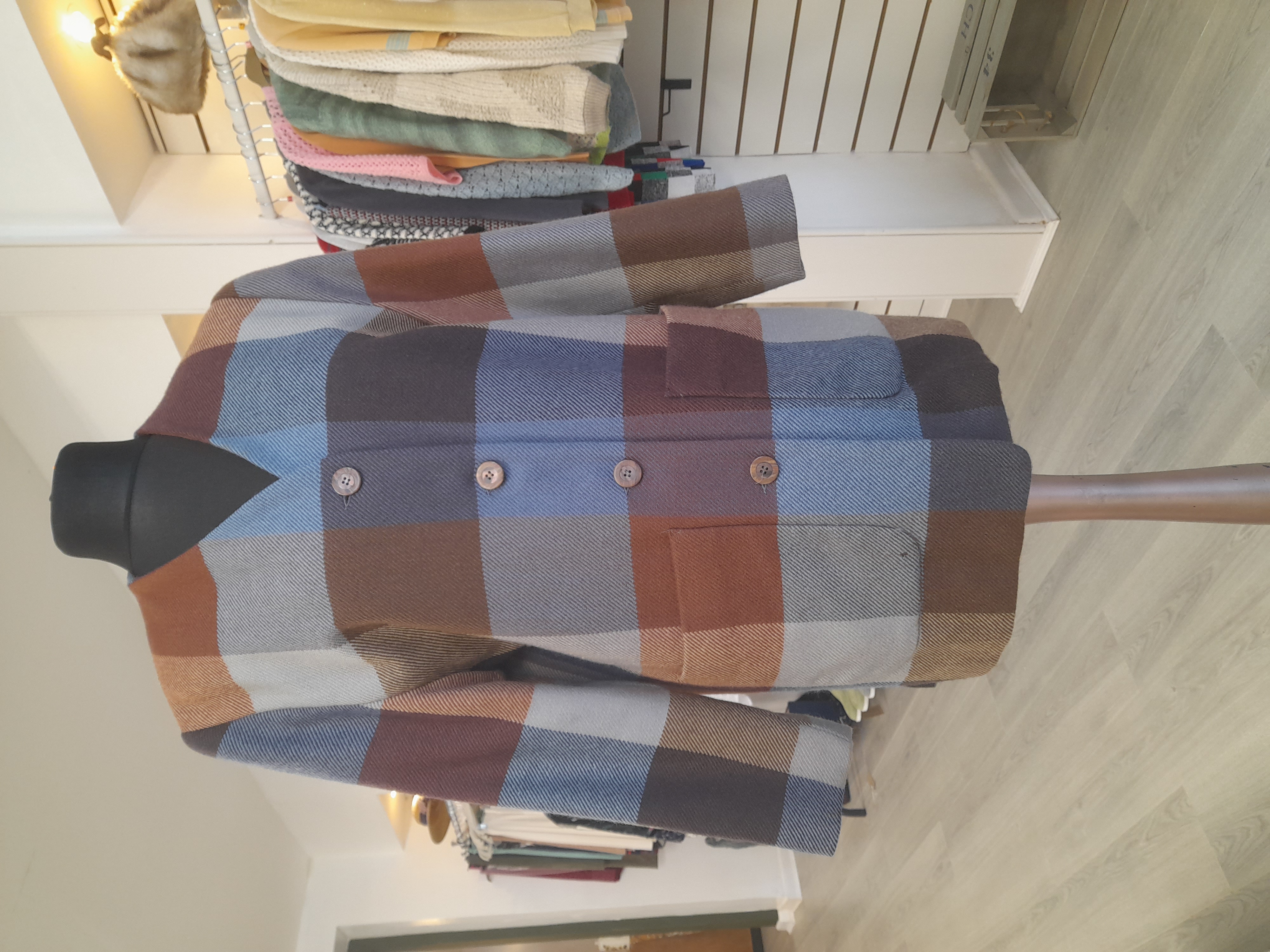 Vintage Wool Kello Blazer Jacket, Size 12 