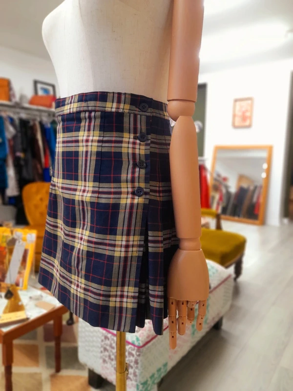 BTS Mini 1/2 Pleated Skirt, Size S