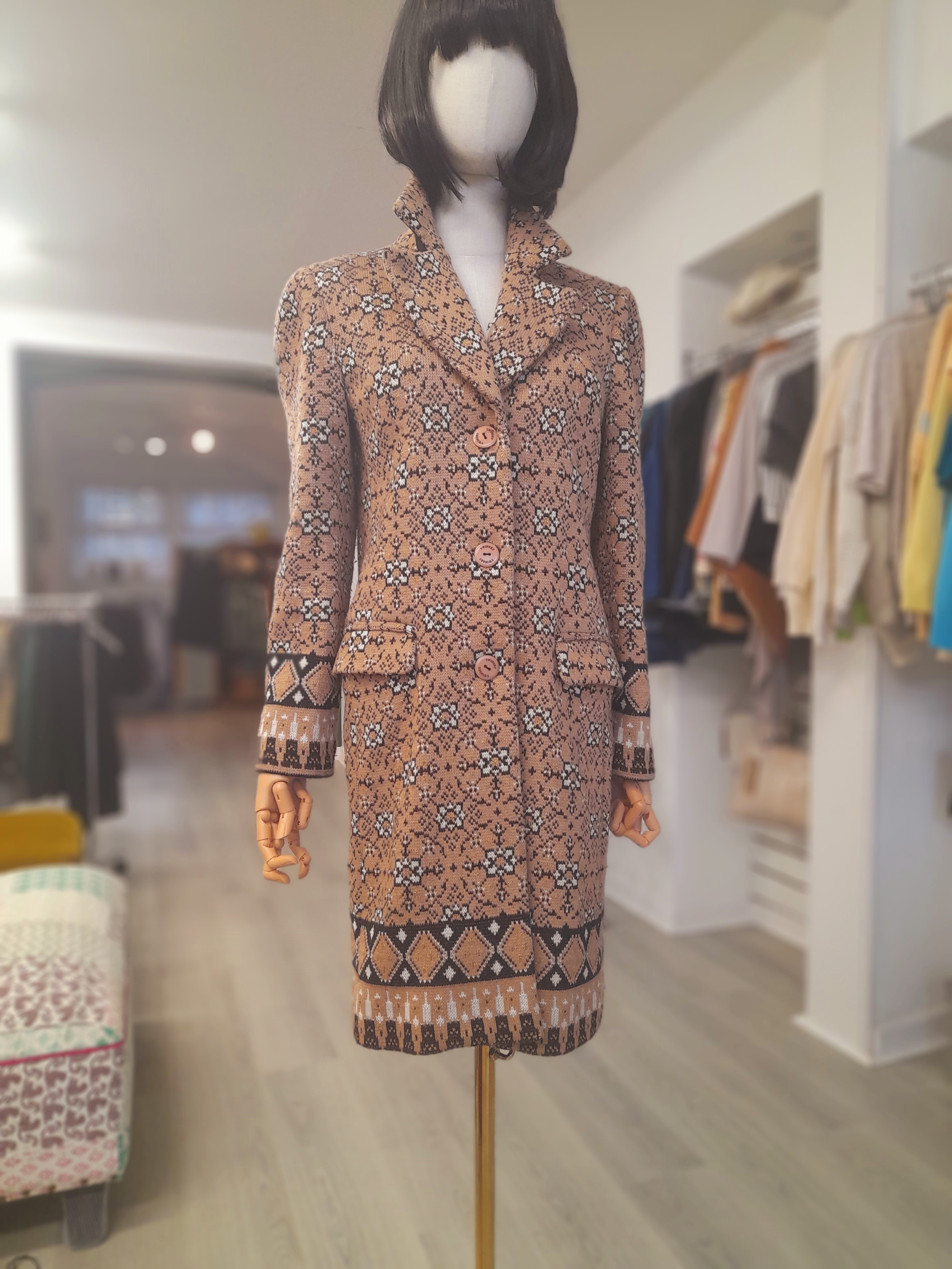 Twinset Trico Winter Coat, Size S