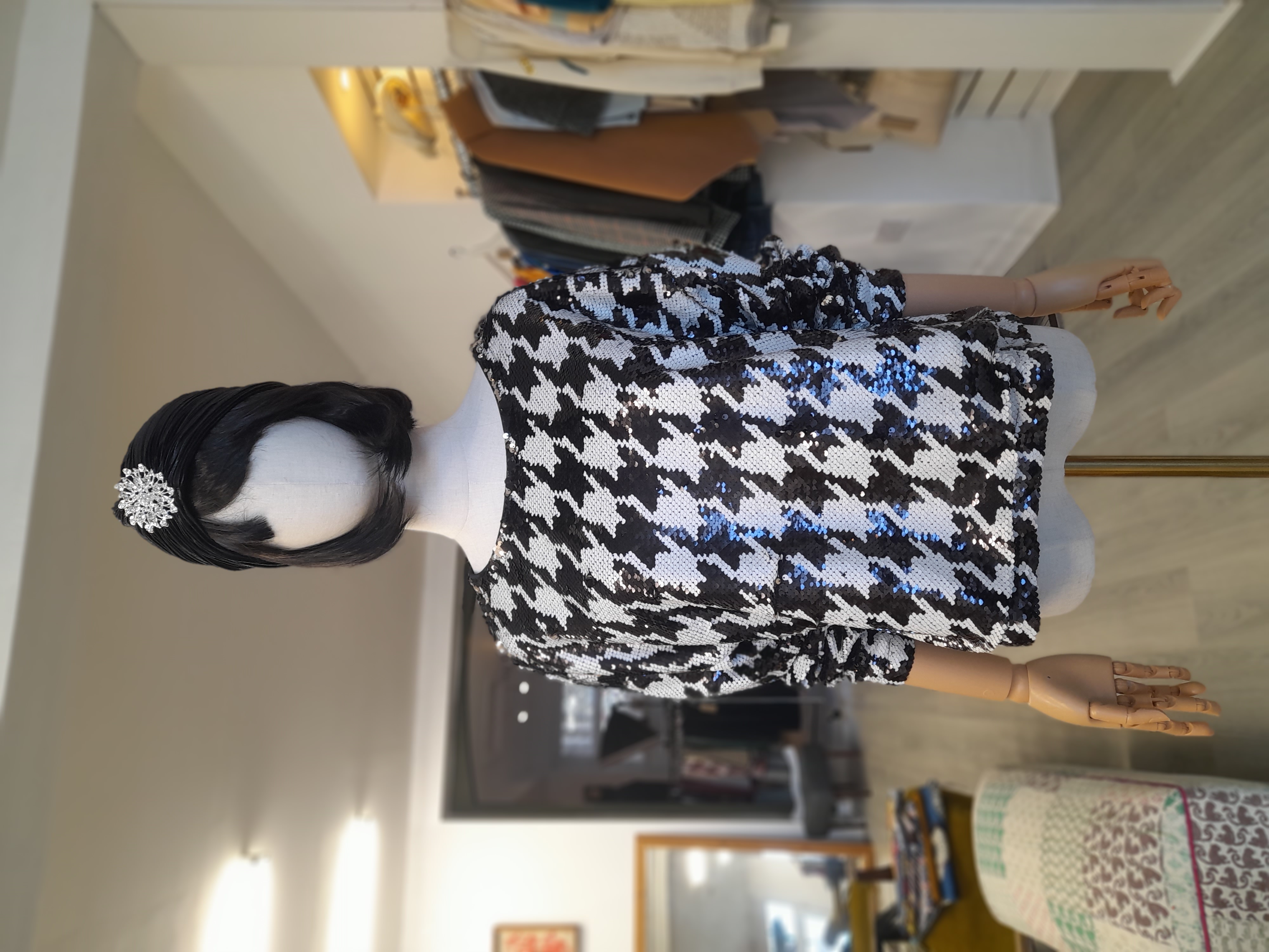 BNWT Michelle Keegan Sequin Top, Size 12