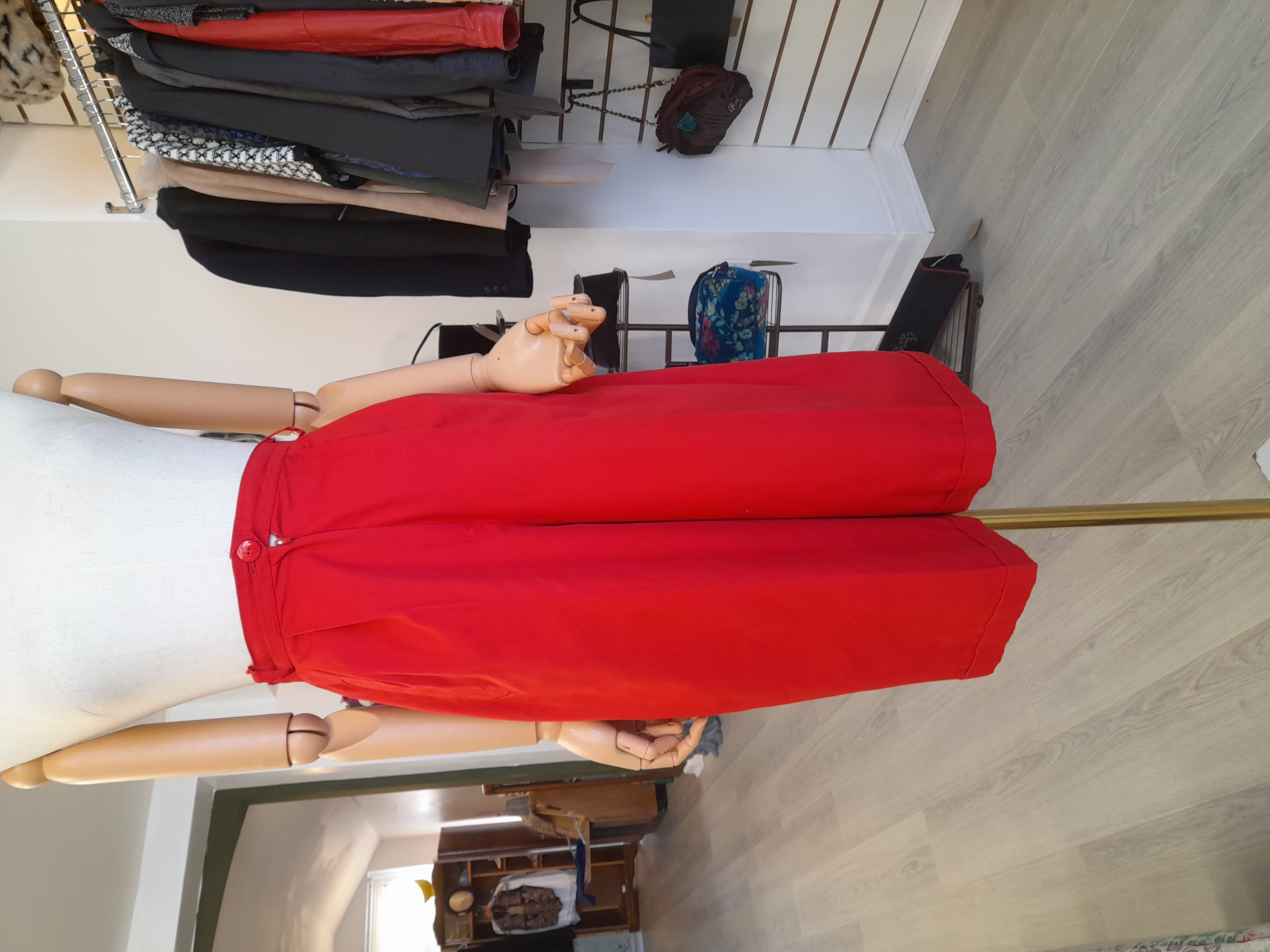 Vintage Bardehle Bermuda Red Shorts, Size XS