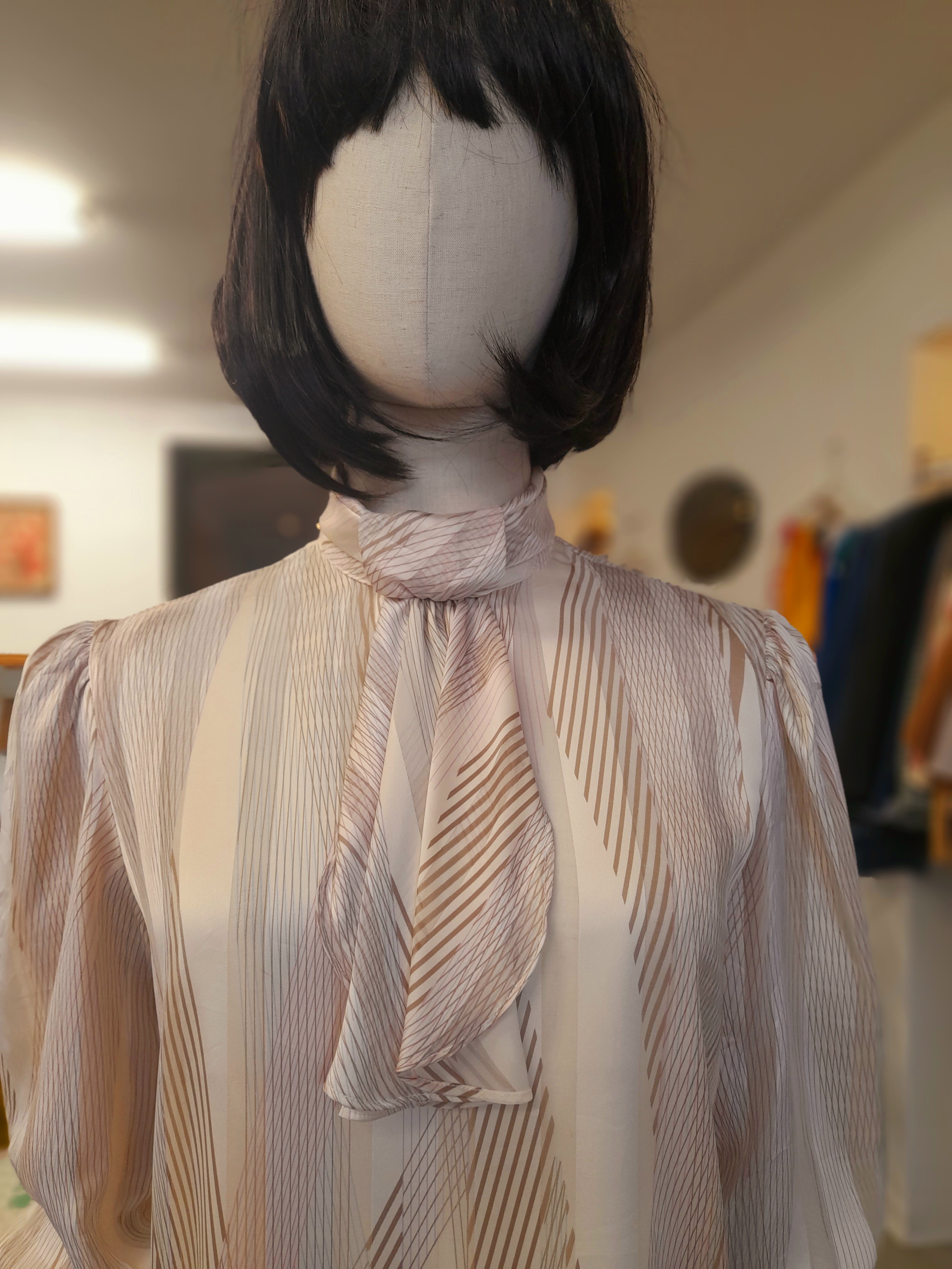 Vintage Notations 80s Blouse, Size S