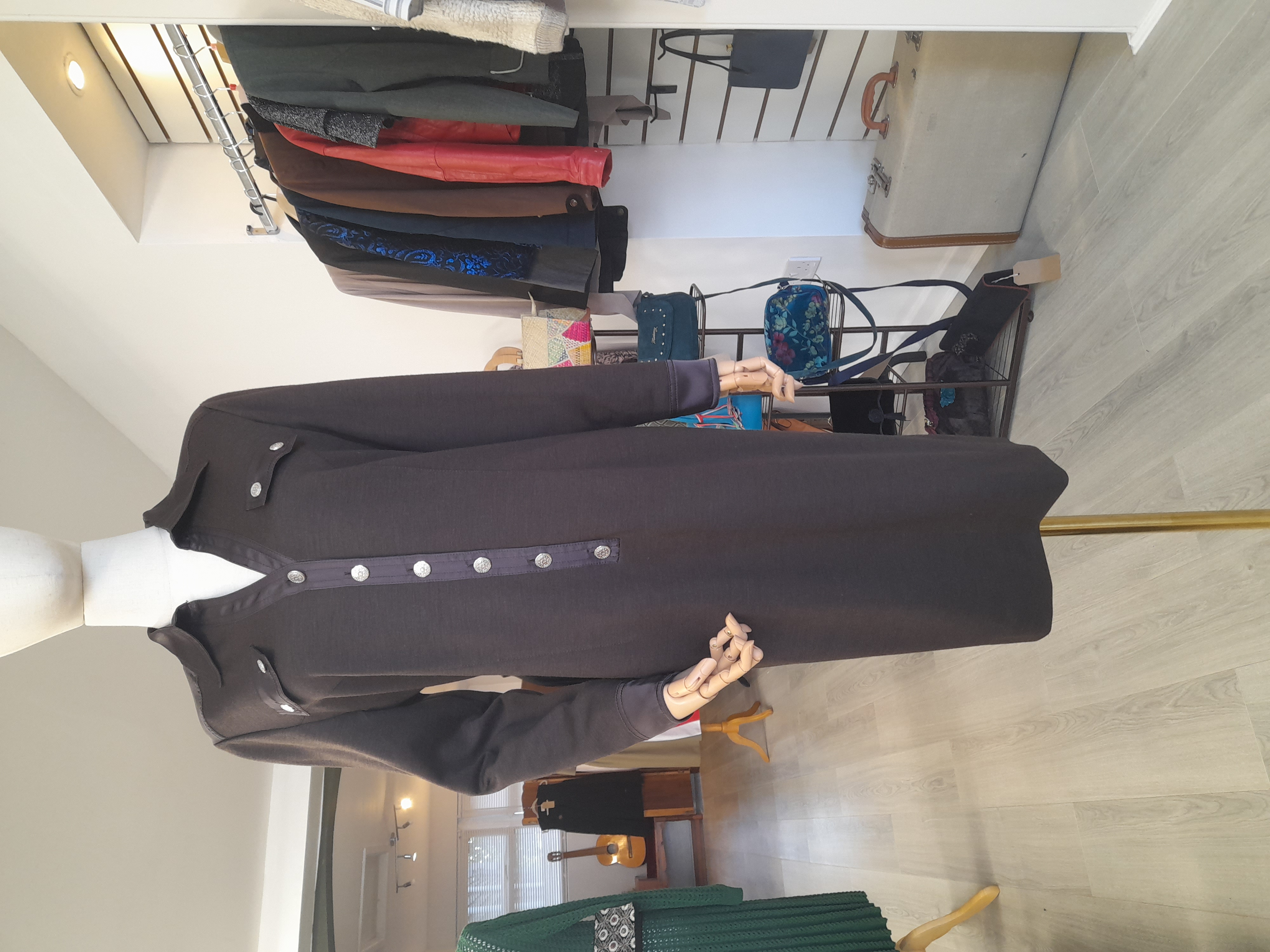 Gloria Estelles, Barcelona knee length, shirt dress, Size 46 (XXXL)