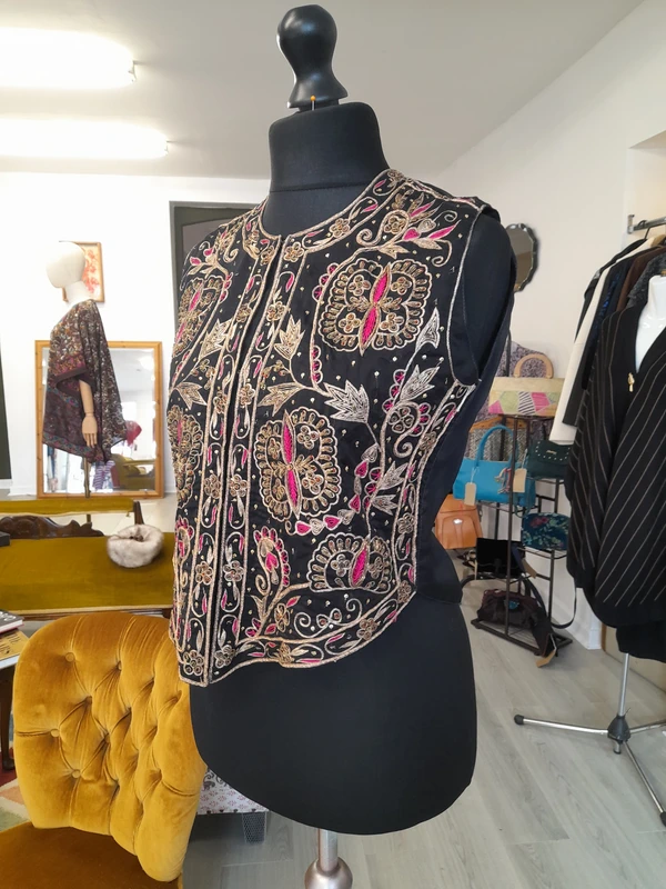 Vintage Hand made Waistcoat, Size 8 to 10  