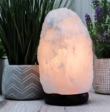  Himalayan Salt Lamp Natural Shape   - White Color [ 2 to 12  kg] Full Set