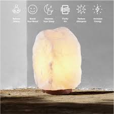  Himalayan Salt Lamp Natural Shape   - White Color [ 2 to 12  kg] Full Set