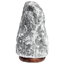 Himalayan Salt Lamp Natural Shape  (Grey) Color [ 2 to 12  kg] Full Set