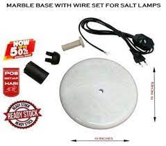 🔥 4'inch to 12'inch Full Base set/ Wire set/ Holder / Screws / Bulb & Wire  for Himalayan Rock Salt Lamp