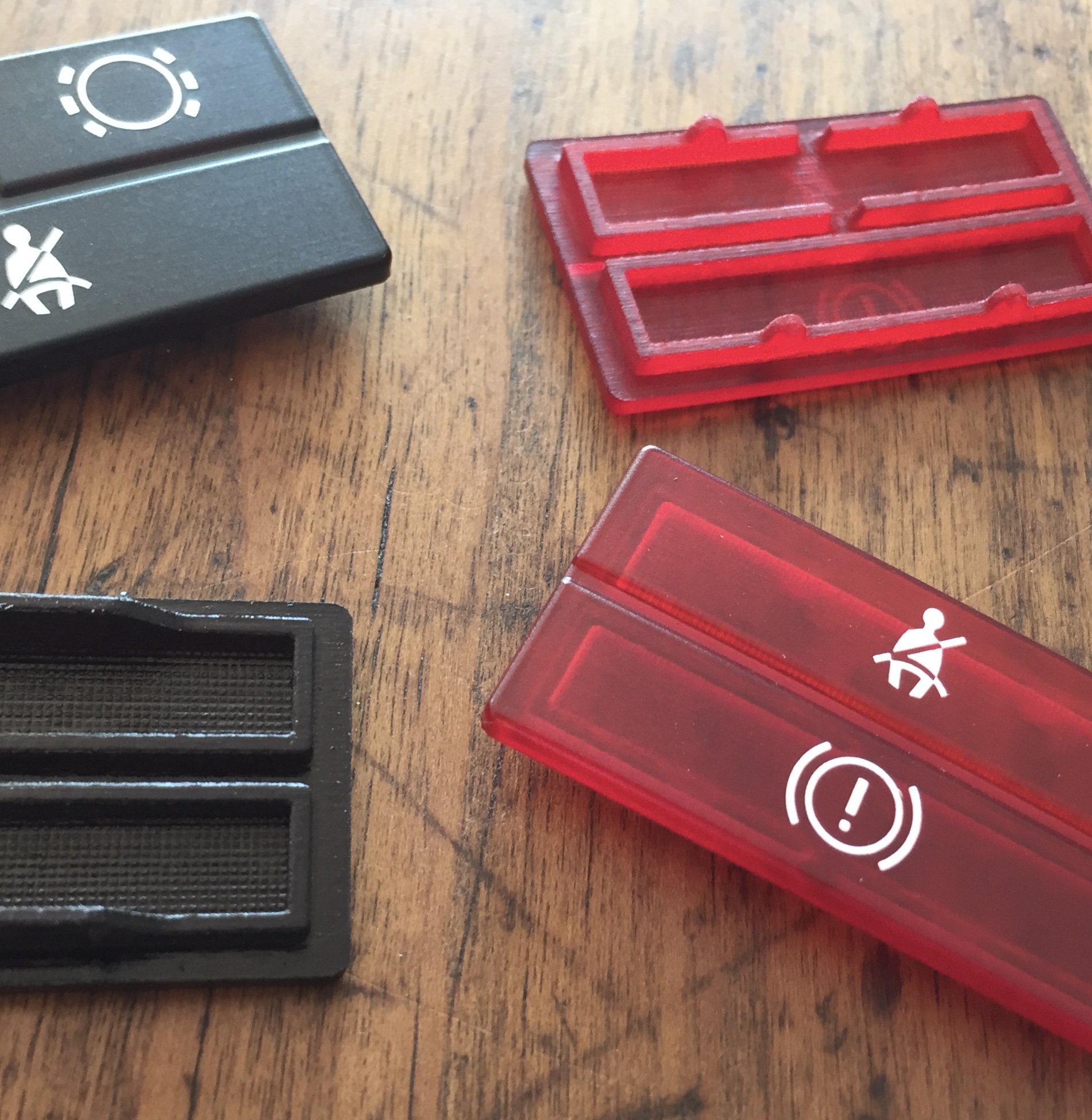 Façade voyant ceinture/frein 3.0 et 3.2