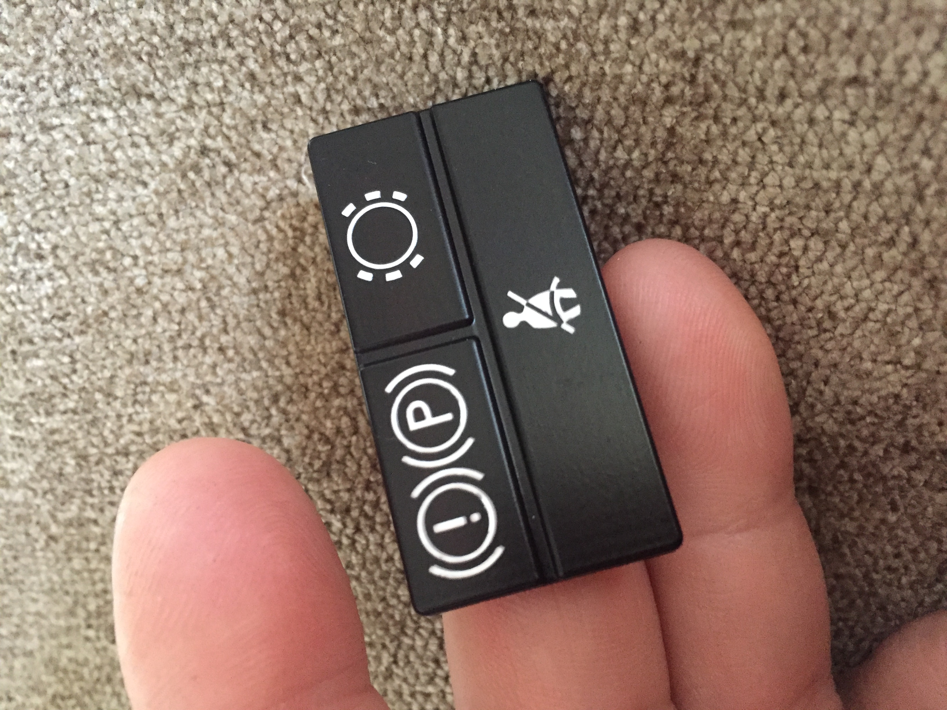 Façade voyant ceinture/frein 3.0 et 3.2