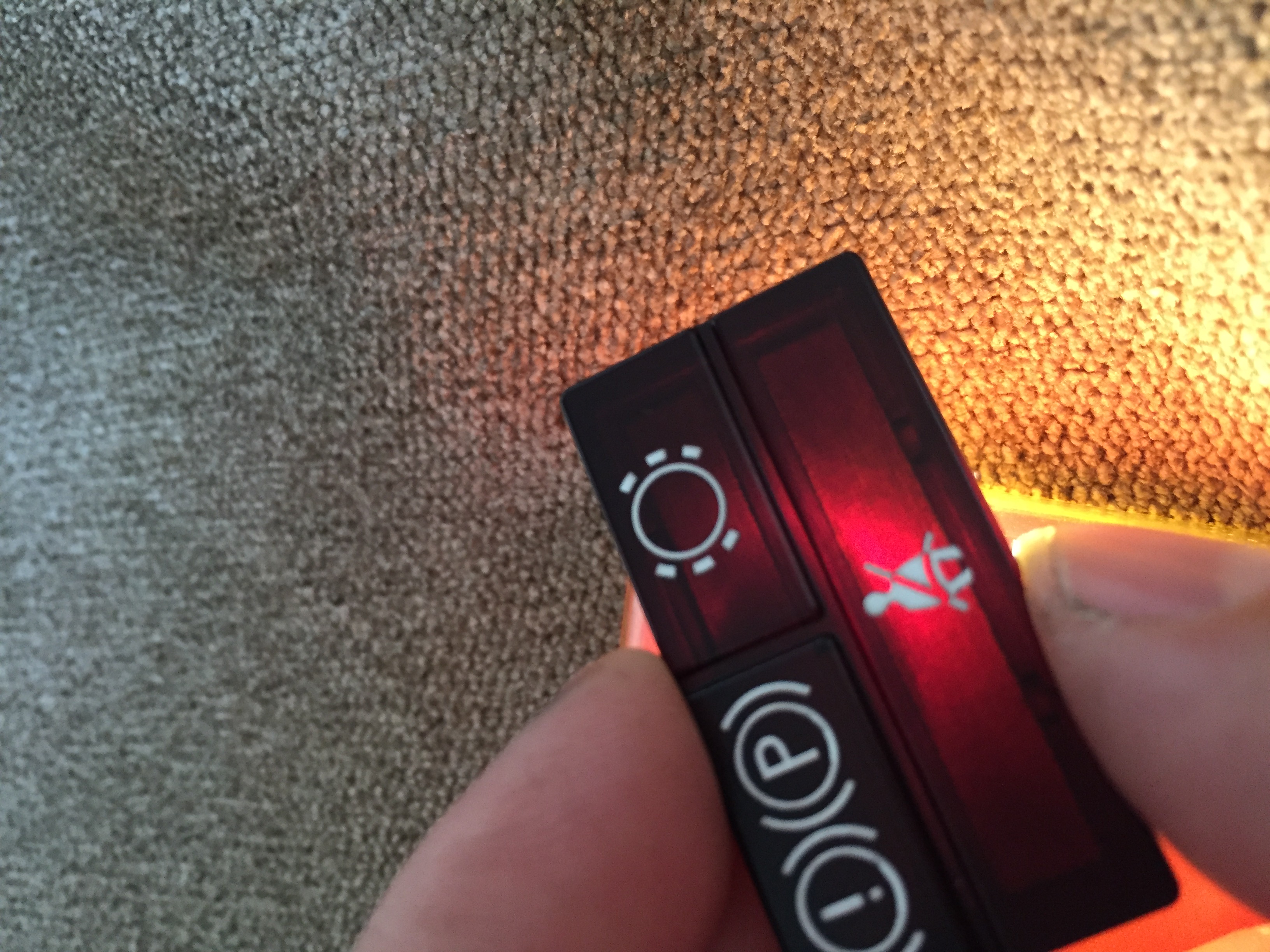 Façade voyant ceinture/frein 3.0 et 3.2