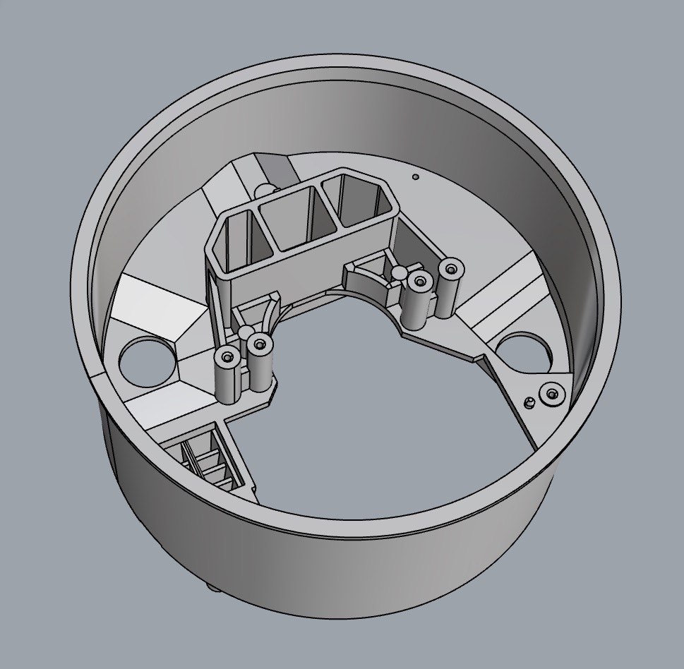 Partie centrale bloc compteur 964 avec ordi de bord - Central part 964 speedo unit block with screen