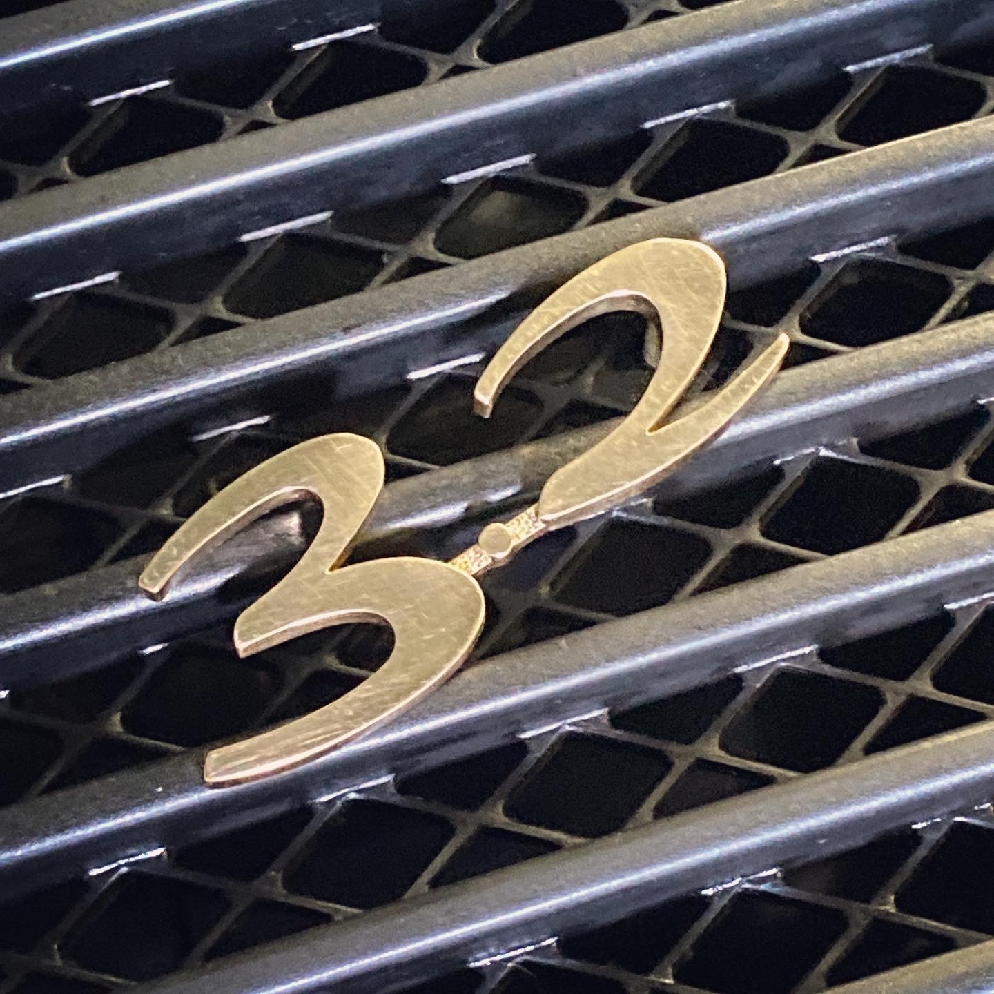 Backdate logo cylindrée 3.2 - Backdate 3.2 logo Motor size