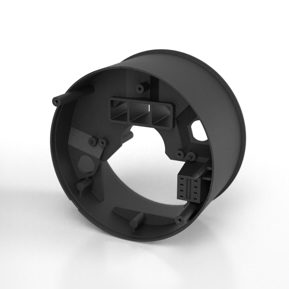 Partie centrale bloc compteur 964 avec ordi de bord - Central part 964 speedo unit block with screen