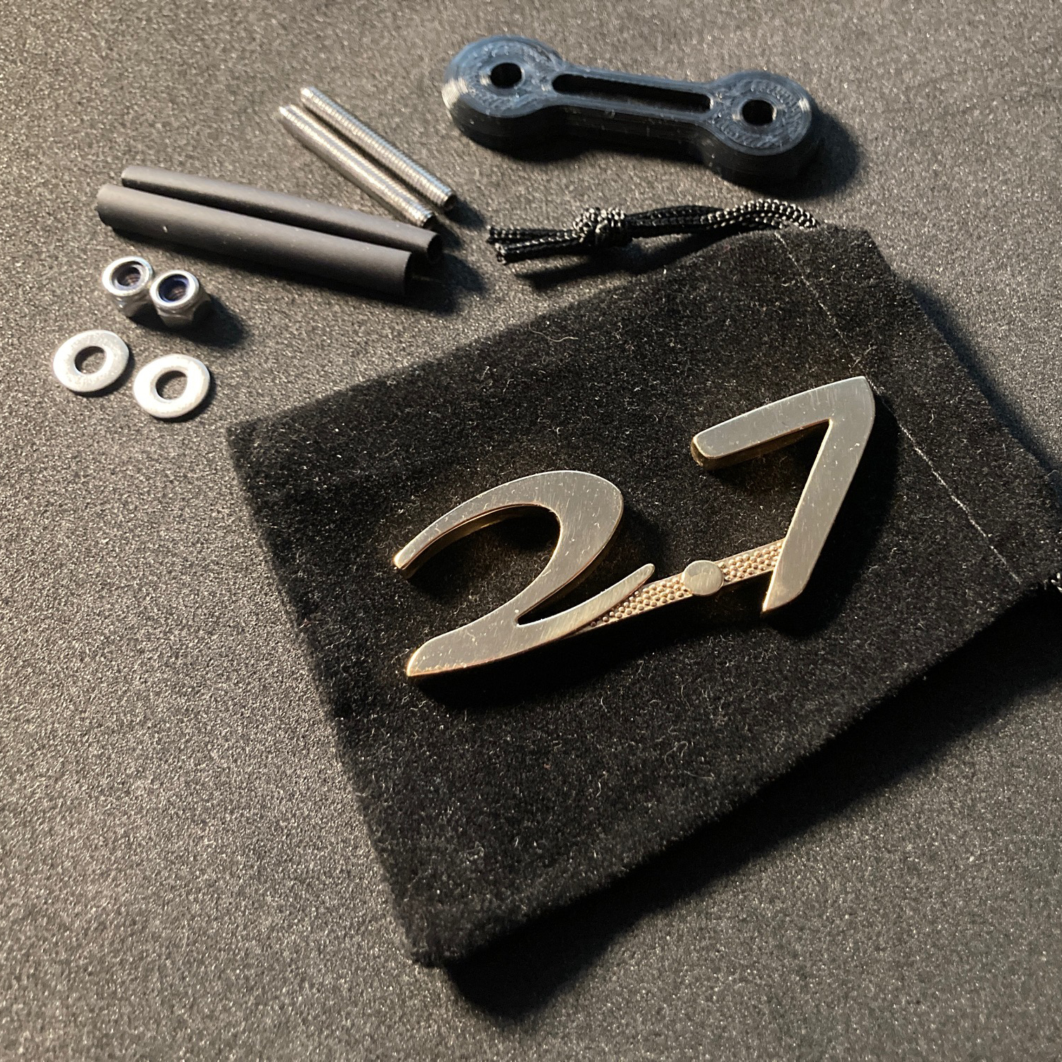 Backdate logo cylindrée 2.7 - Backdate 2.7 logo Motor size