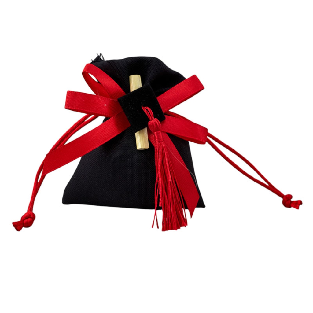 sacchetto laurea nero