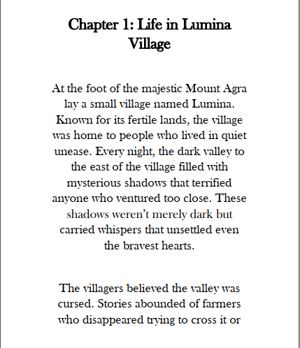 Selling E-BOOK "Shadows in the Dark Valley"