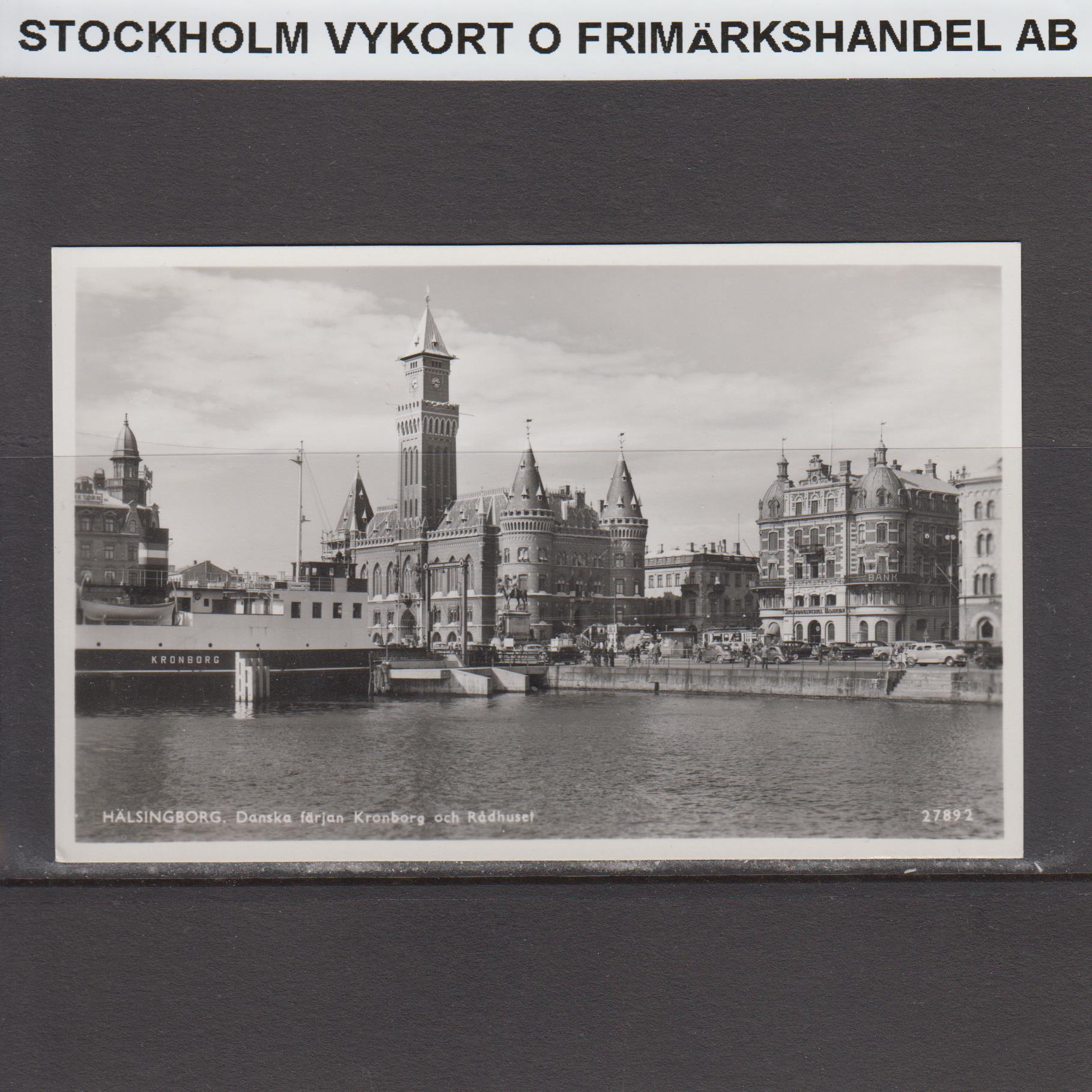 Vintage Helsingborg Postcard