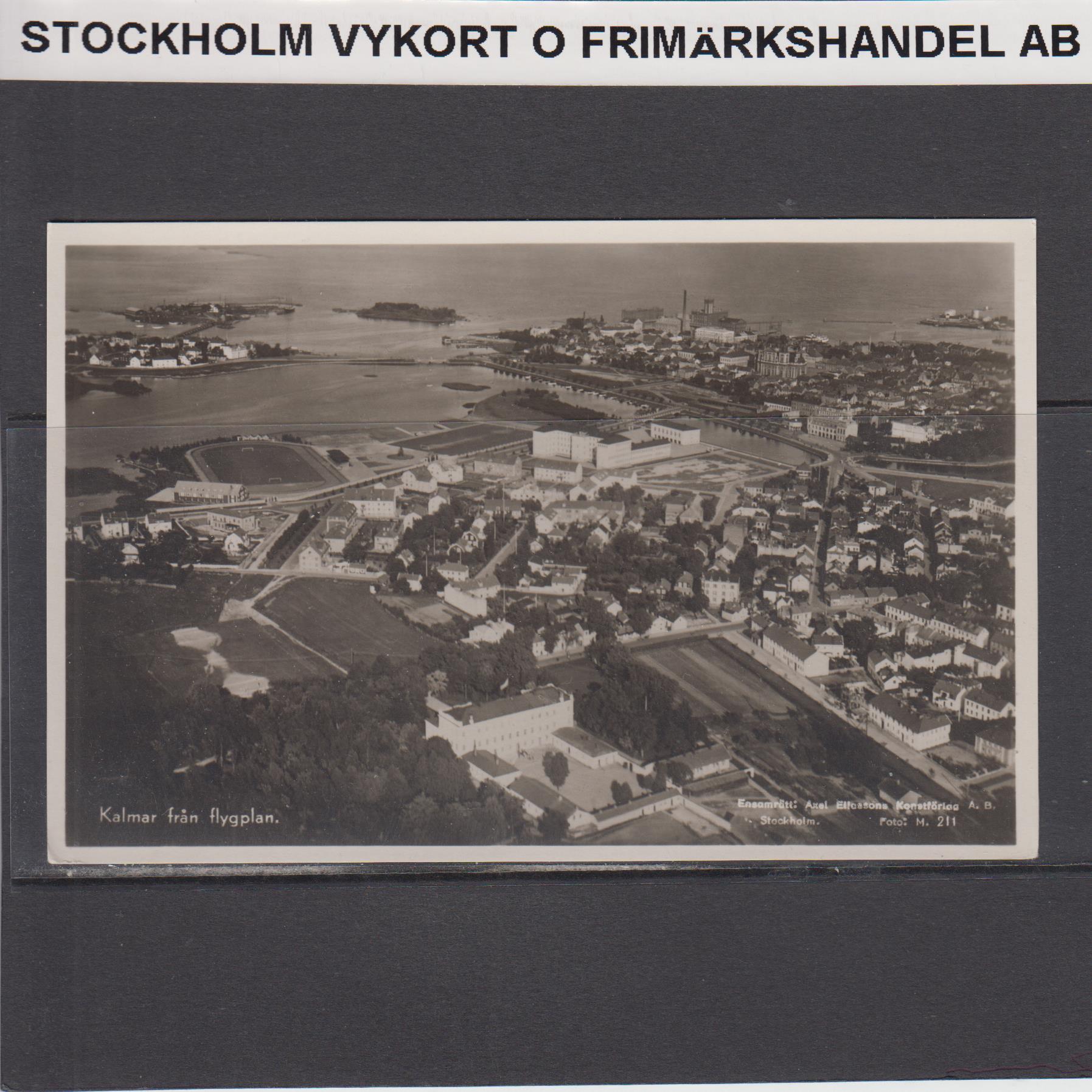 Vintage Stockholm Postcard