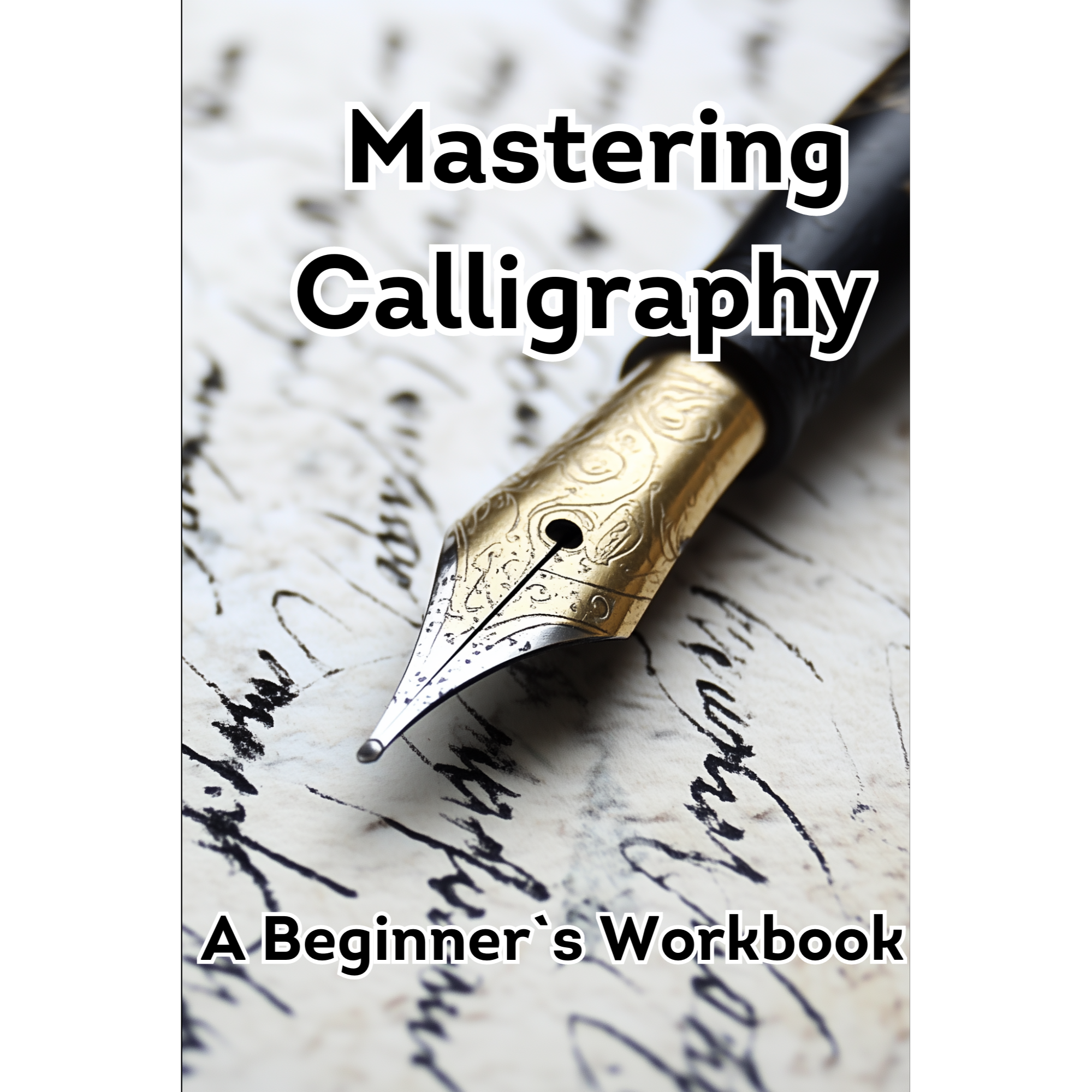 Mastering Calligraphy: A Beginner's Workbook: Practice Paper for Beautiful Lettering – The Perfect Gift for Aspiring Calligraphers