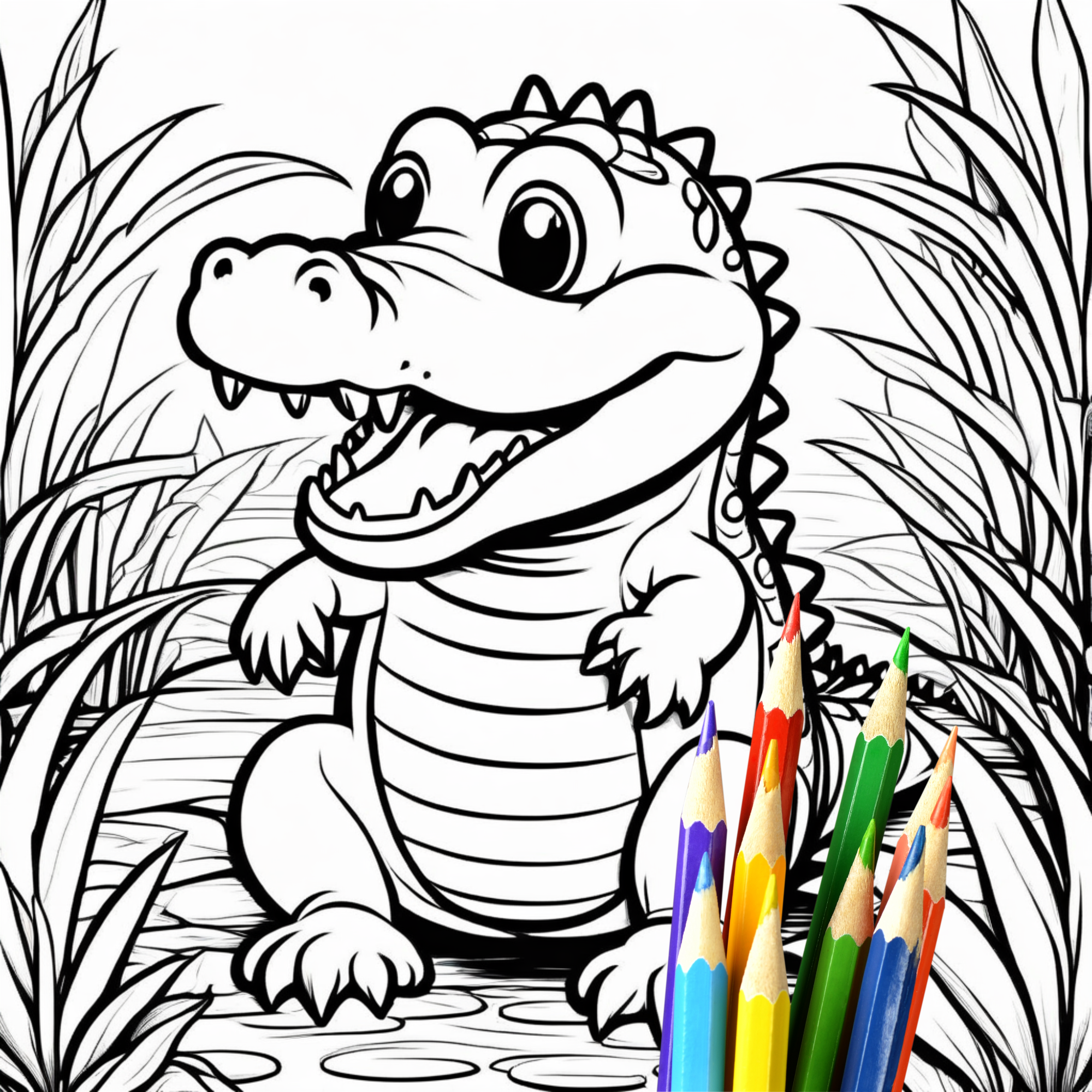 Das Große Malbuch Tiere: Malbuch ab 5 Jahre: süsse Tiermotive für kleine Künstler