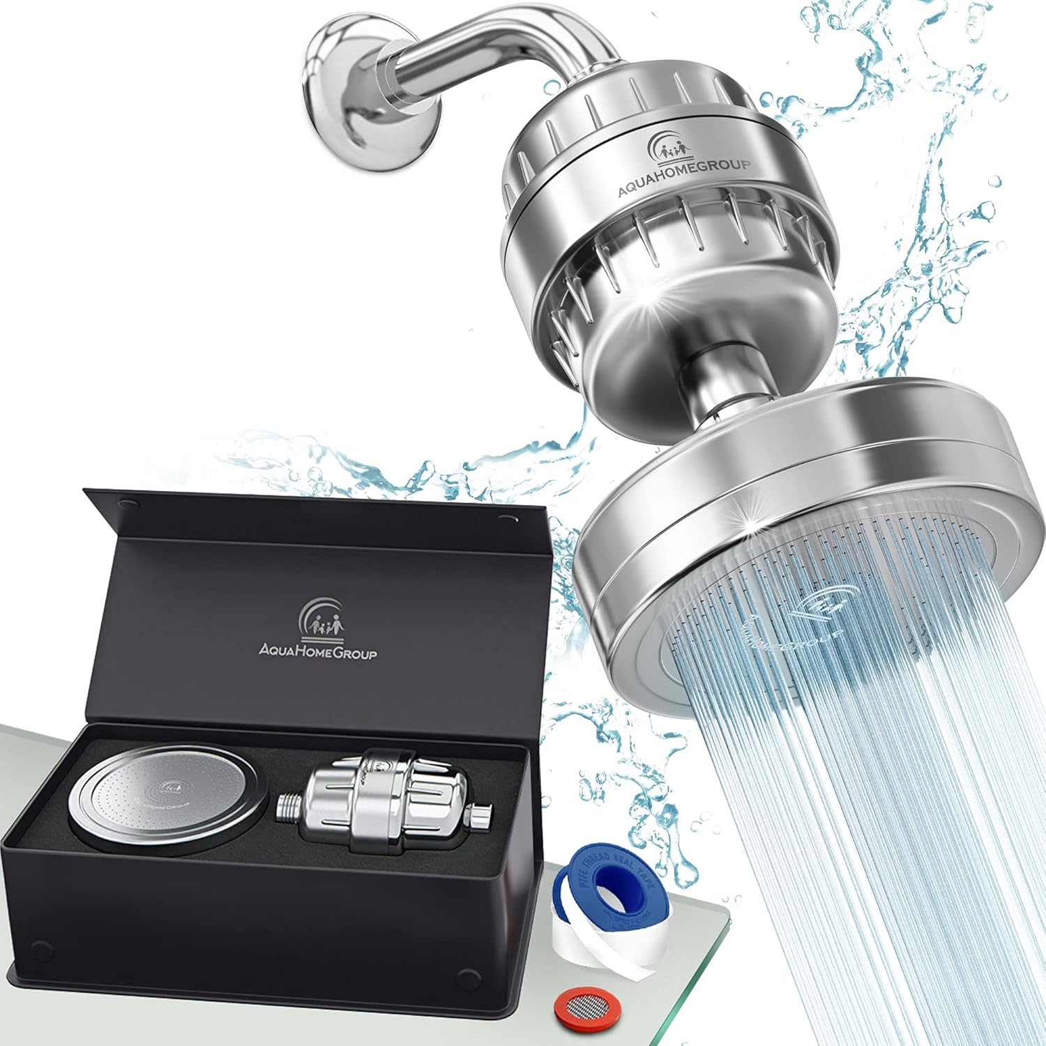 Luxury Filtered Shower Head 