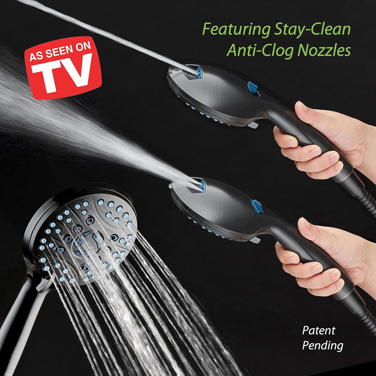 High Pressure 8-mode Handheld Shower Head 