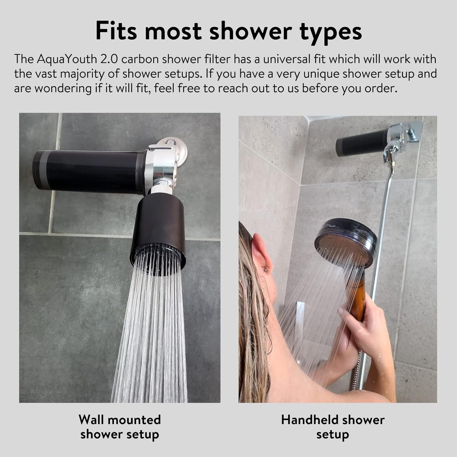2.0 Carbon Shower Head Filter System