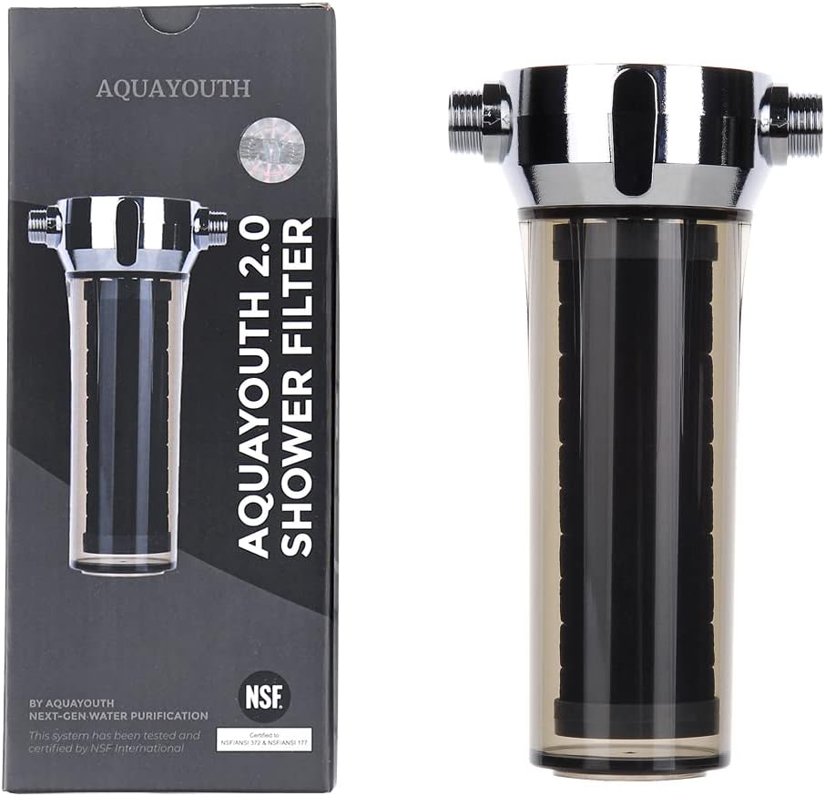 2.0 Carbon Shower Head Filter System