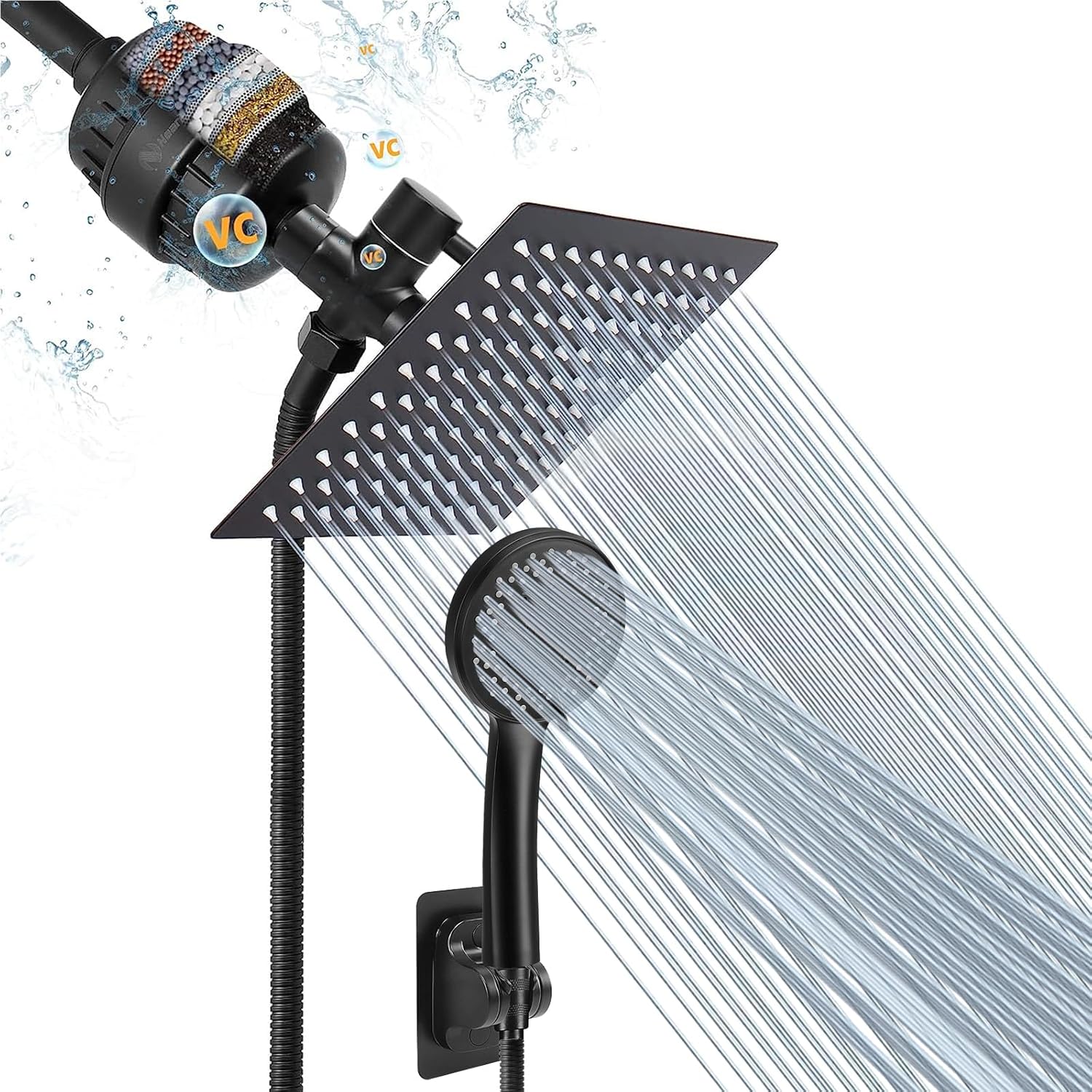  Filtered Rain Shower Head
