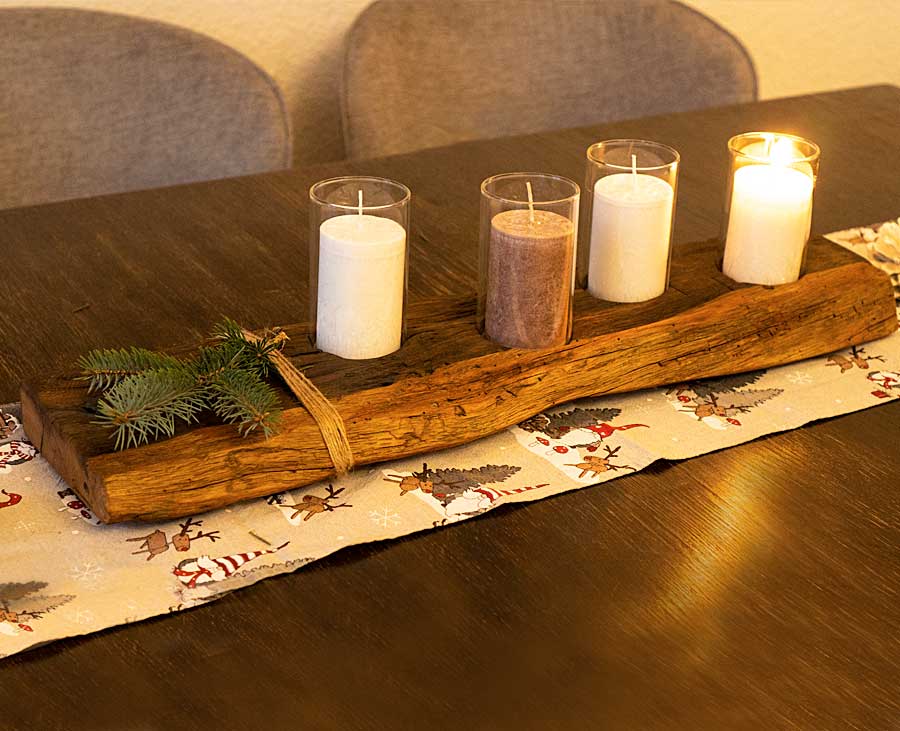 Besonderer Adventskranz | Set