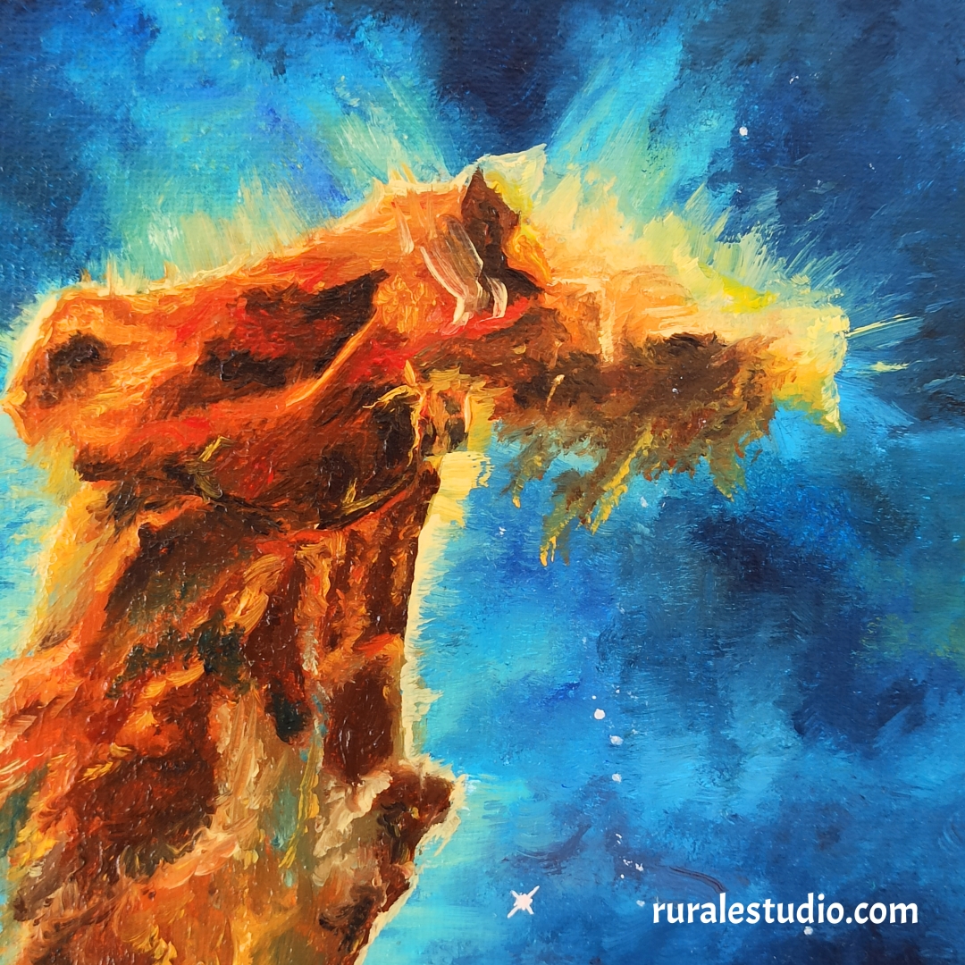 Cuadro: Los Pilares de la Creación