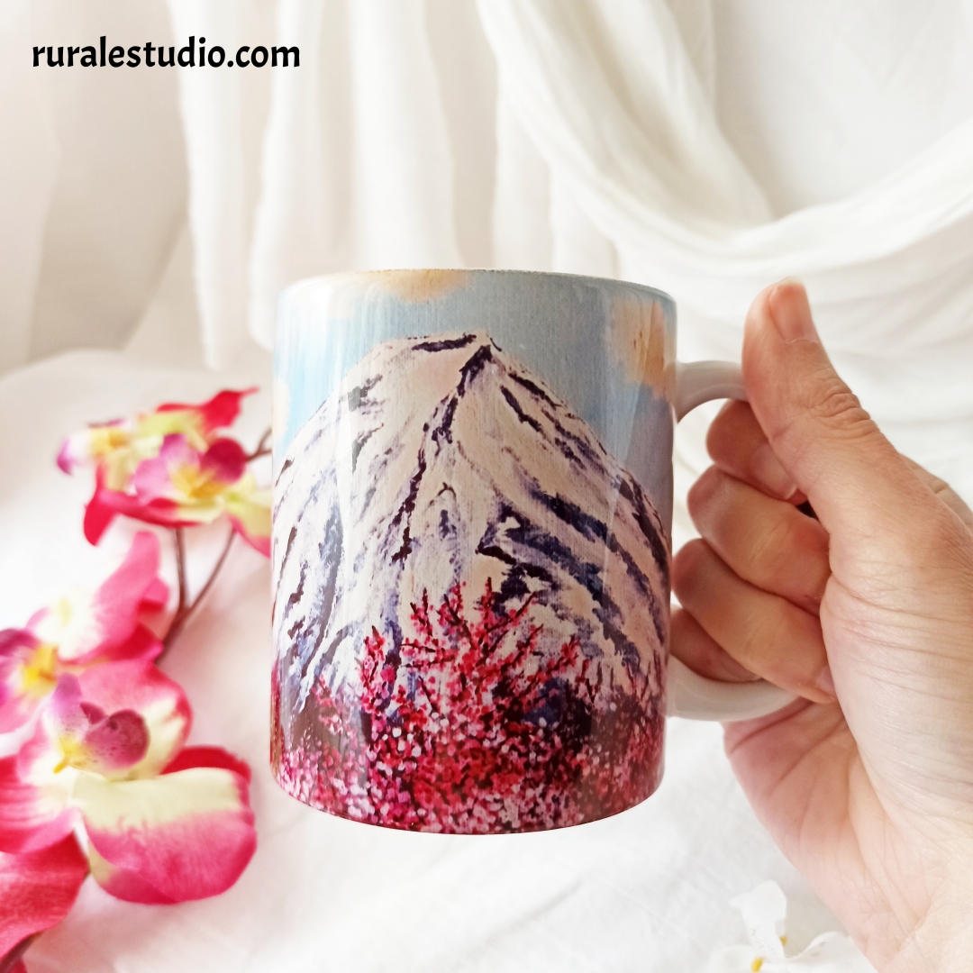 Taza japonesa - Monte Fuji