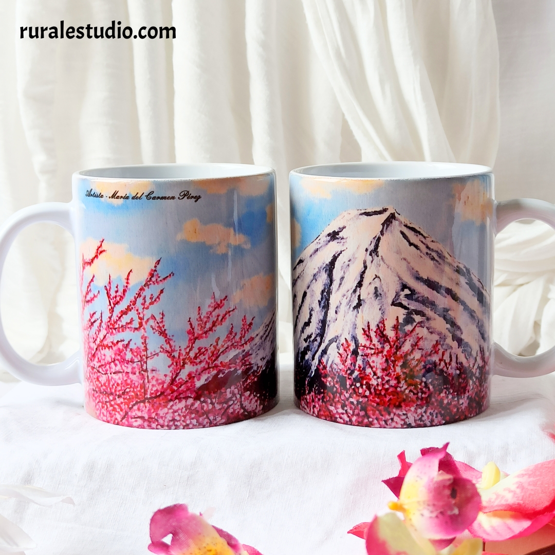 Taza japonesa - Monte Fuji