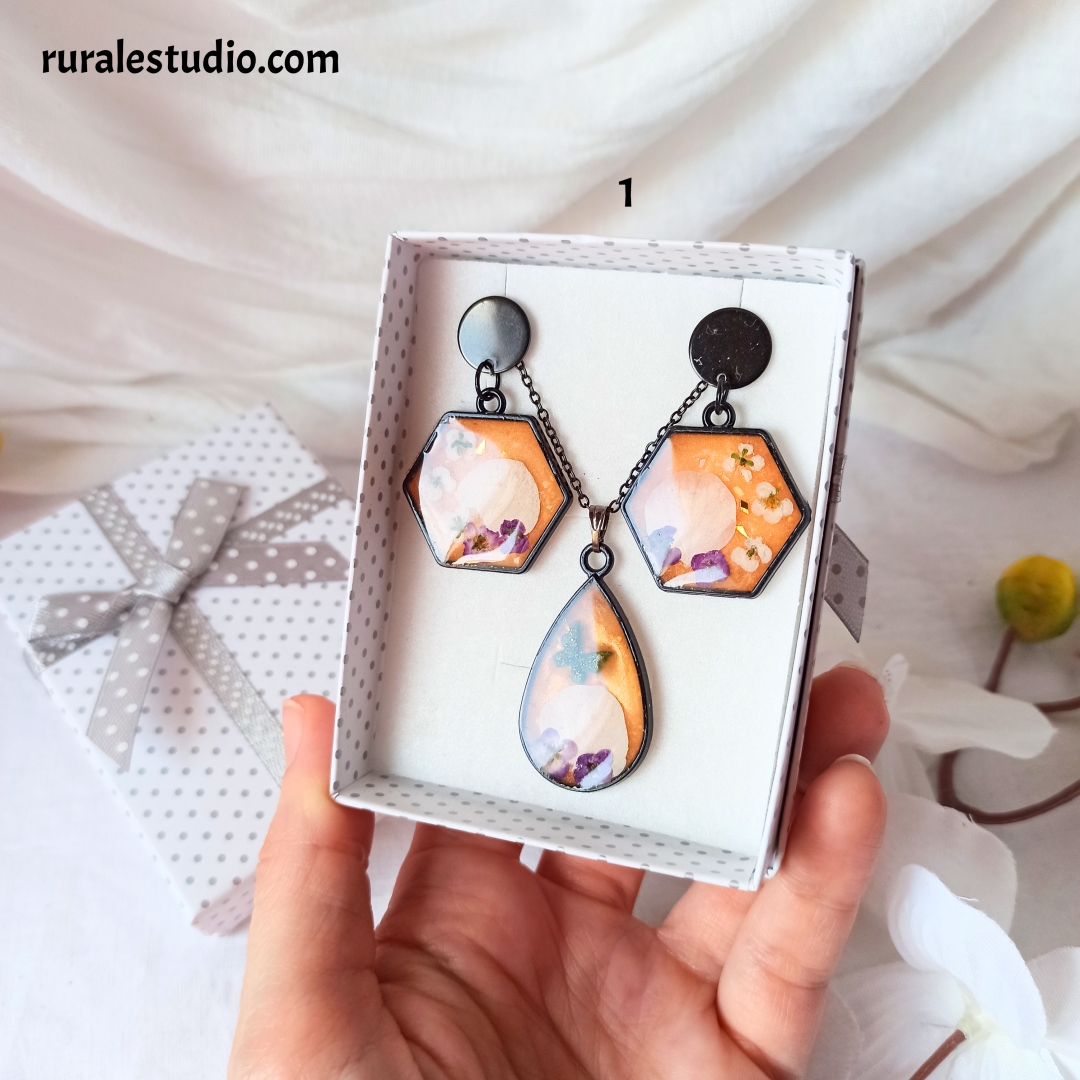 Conjunto joyería - Floral Candy