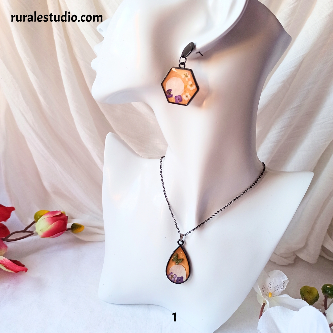 Conjunto joyería - Floral Candy