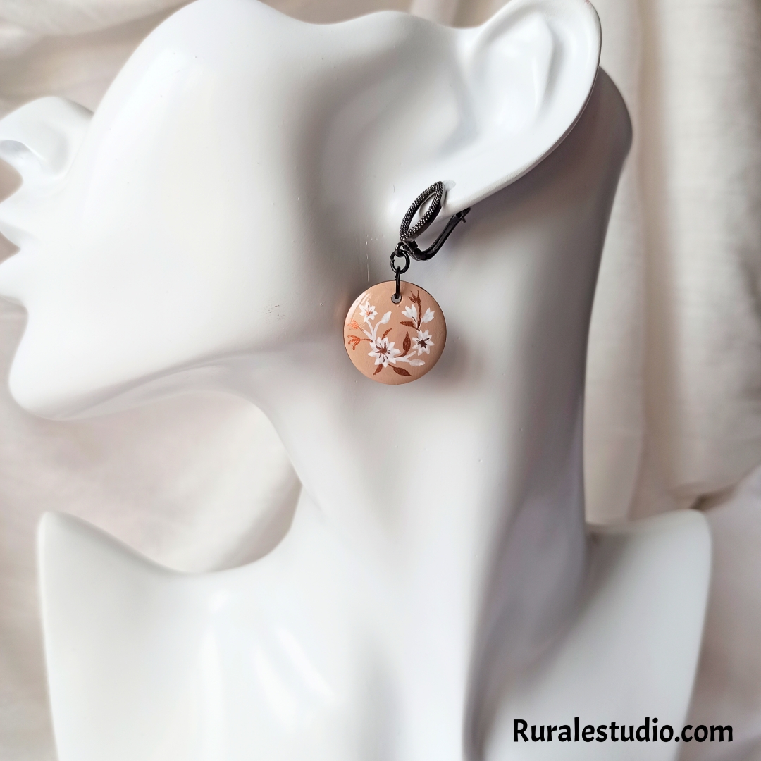 Pendientes redondos- Cuprum