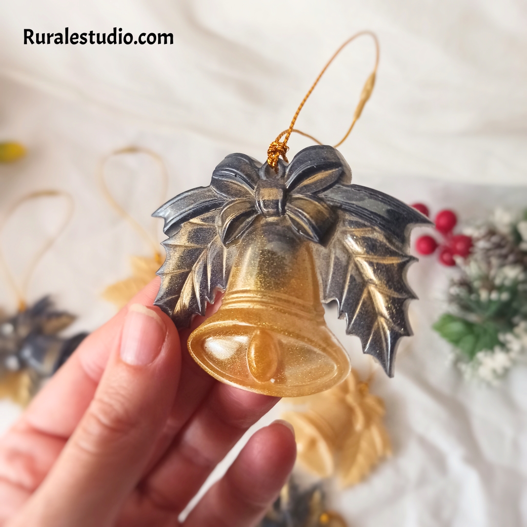 Lote de 8 campanas de Navidad