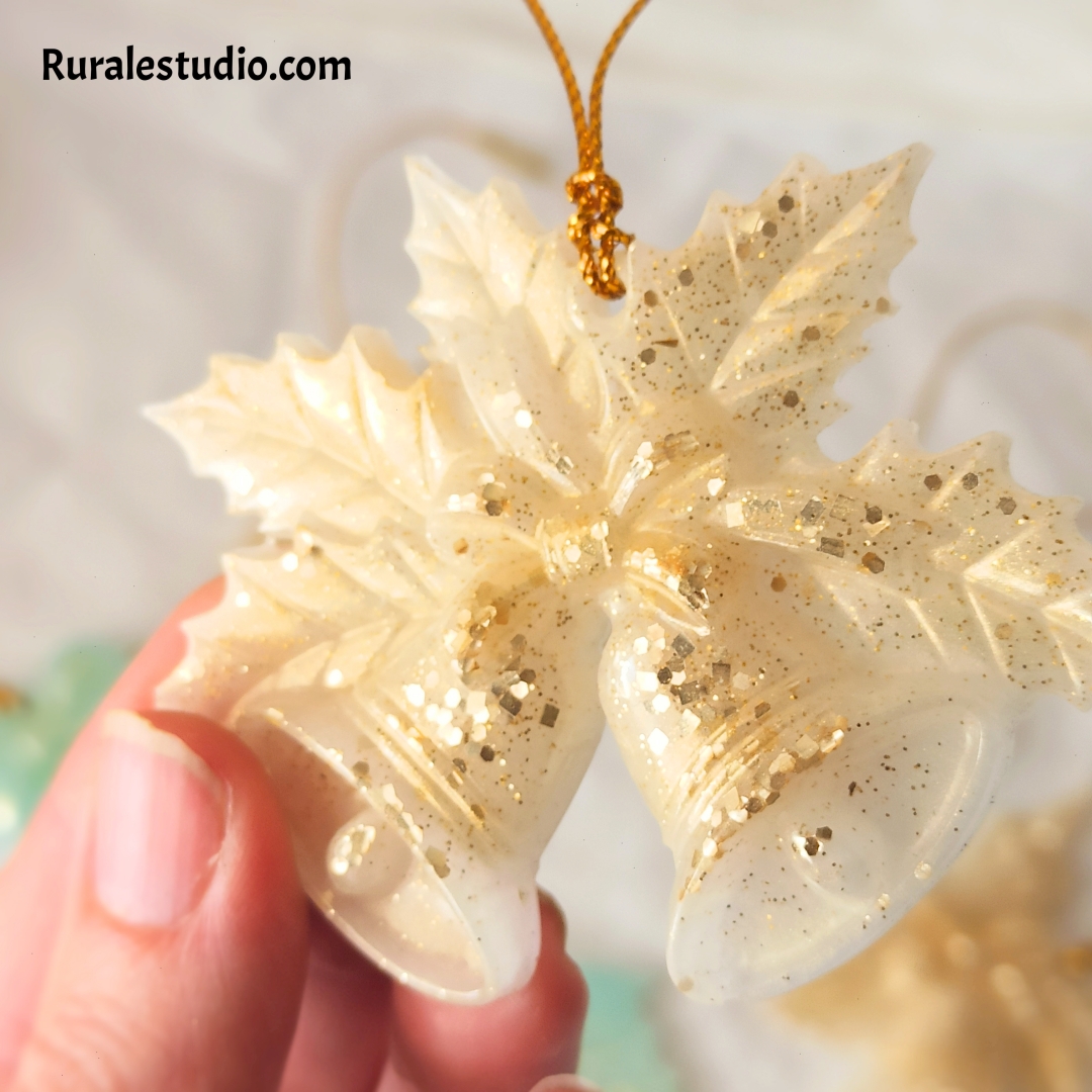 Lote de 8 campanas de Navidad