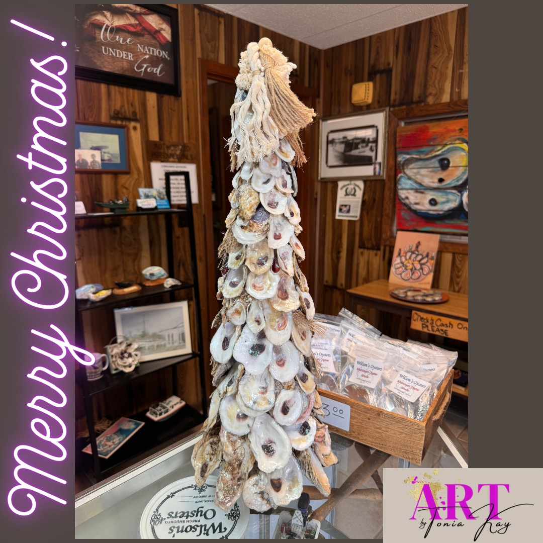 Oyster Christmas Tree
