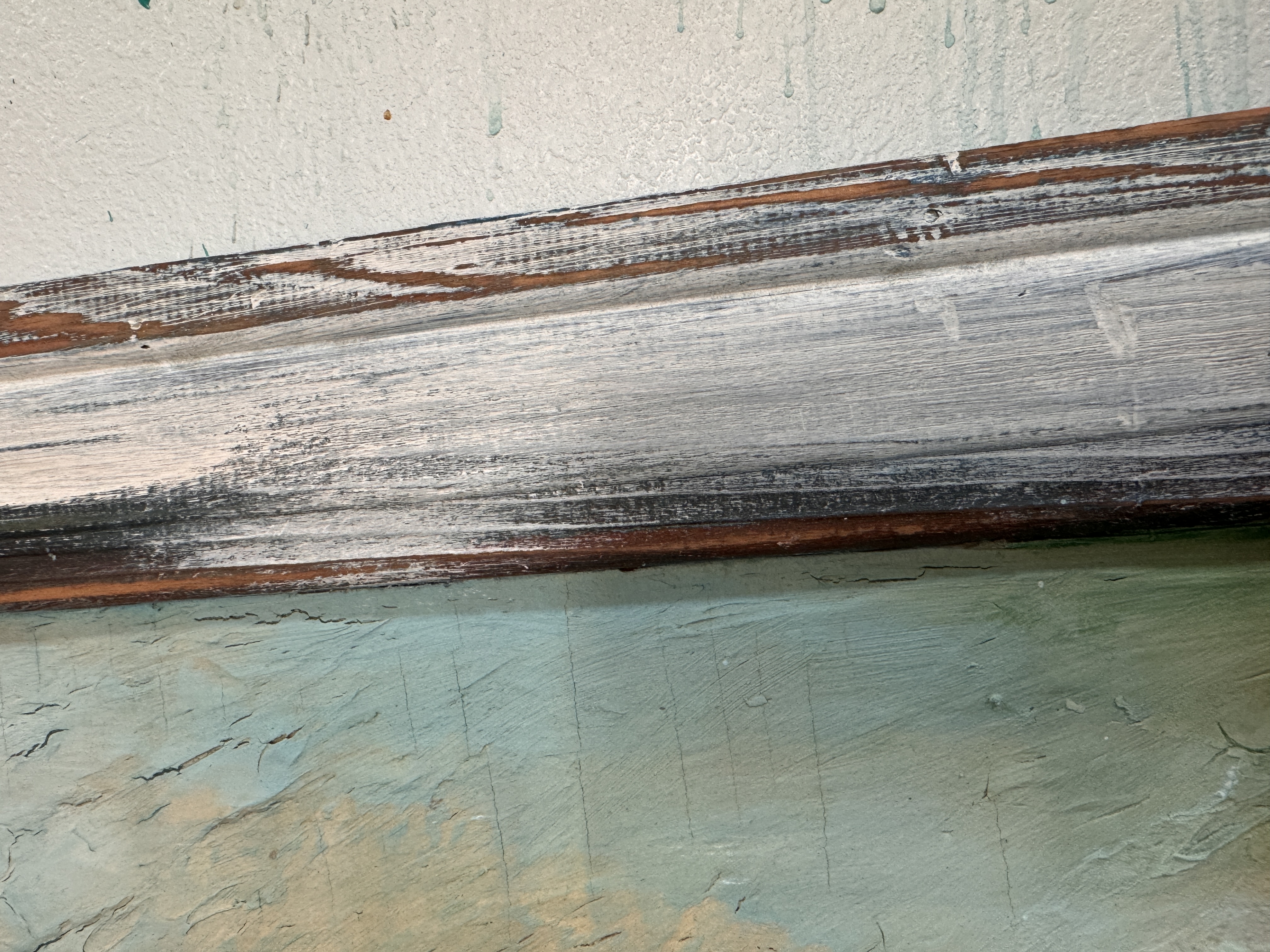 Framed Abstract Beach-Themed Art