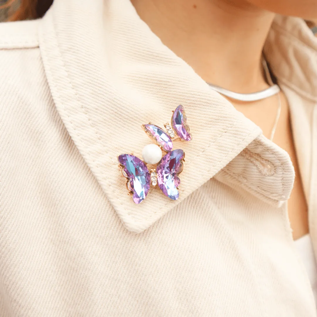 Prendedor Vuela (Azul)